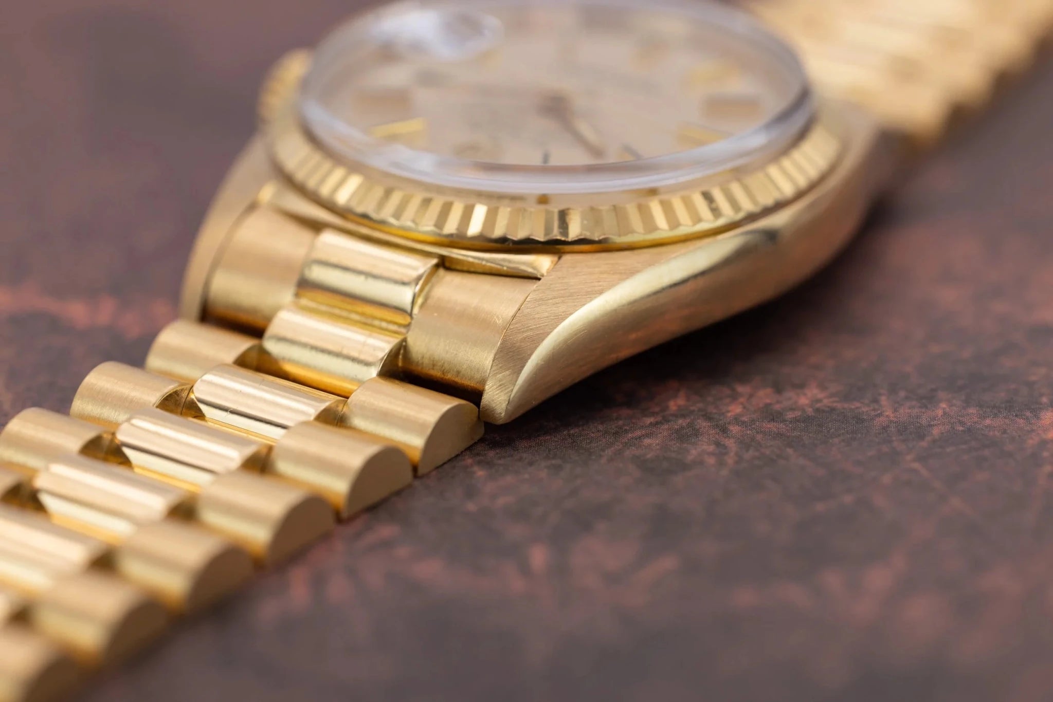 1972 Rolex Day-Date Ref. 1803 | Matte Champagne Dial | Box and Papers - Sierra Time Co