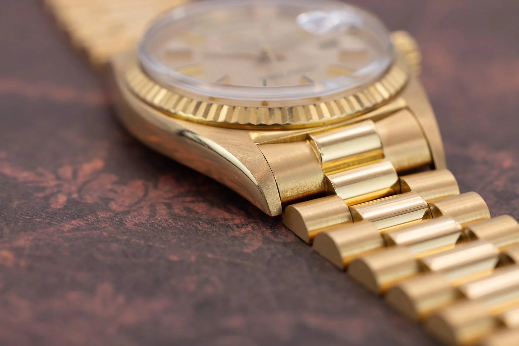 1972 Rolex Day-Date Ref. 1803 | Matte Champagne Dial | Box and Papers - Sierra Time Co
