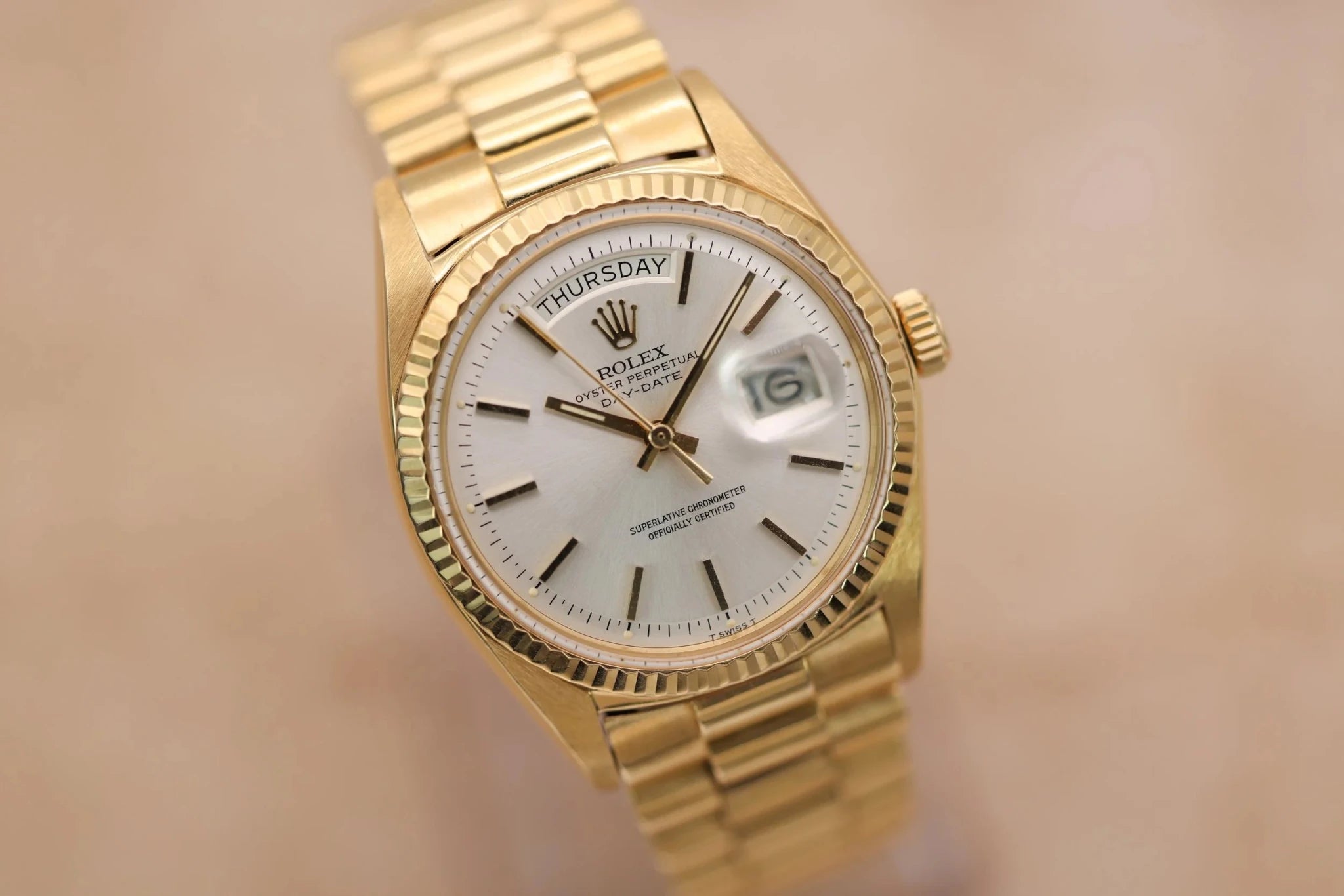 1972 Rolex Day-Date Ref. 1803 | Silver Dial - Sierra Time Co