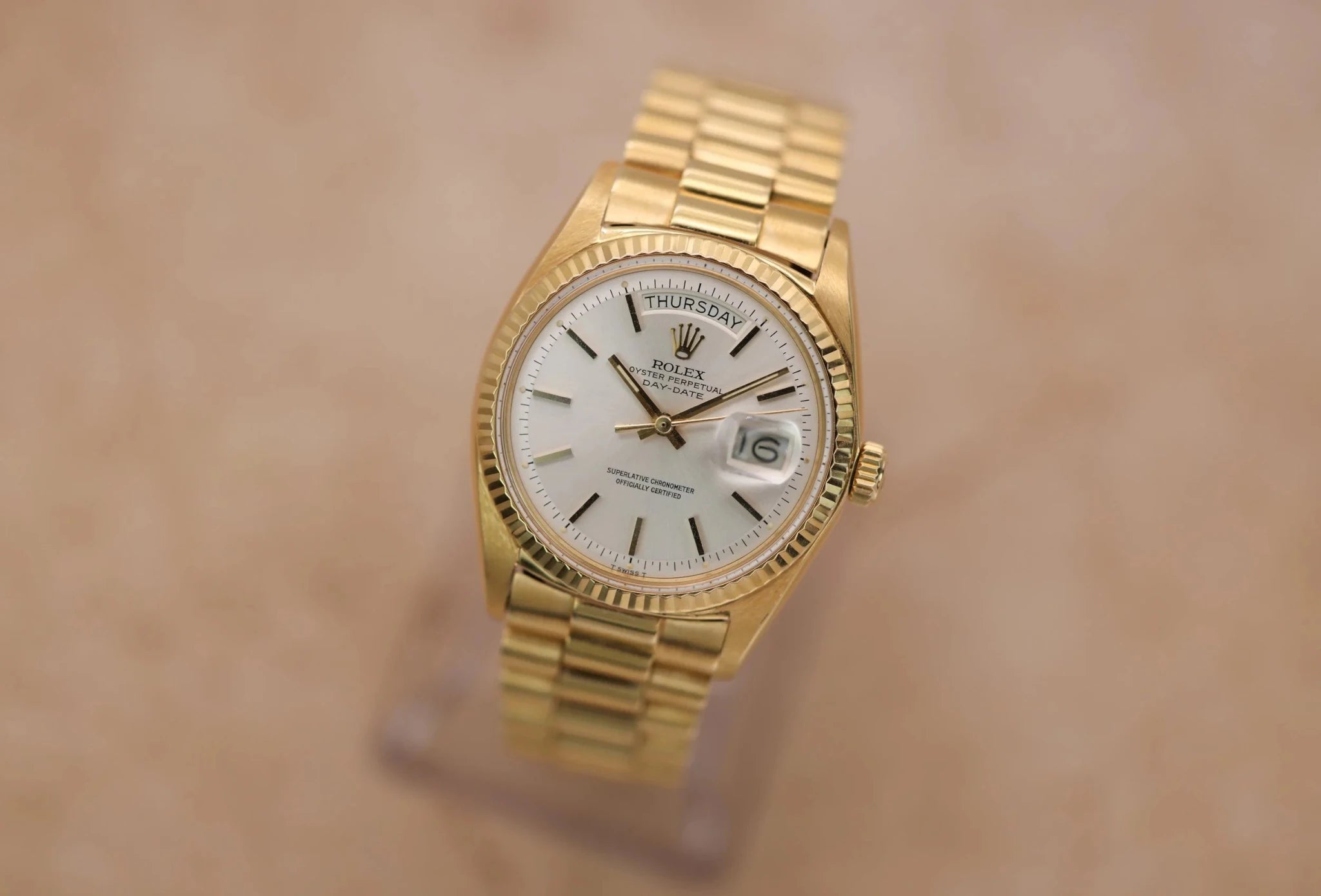 1972 Rolex Day-Date Ref. 1803 | Silver Dial - Sierra Time Co