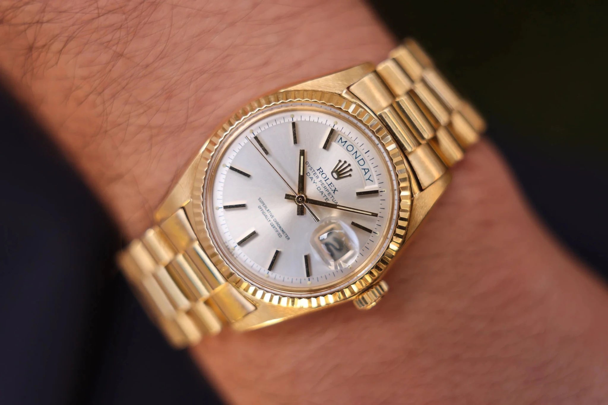 1972 Rolex Day-Date Ref. 1803 | Silver Dial - Sierra Time Co