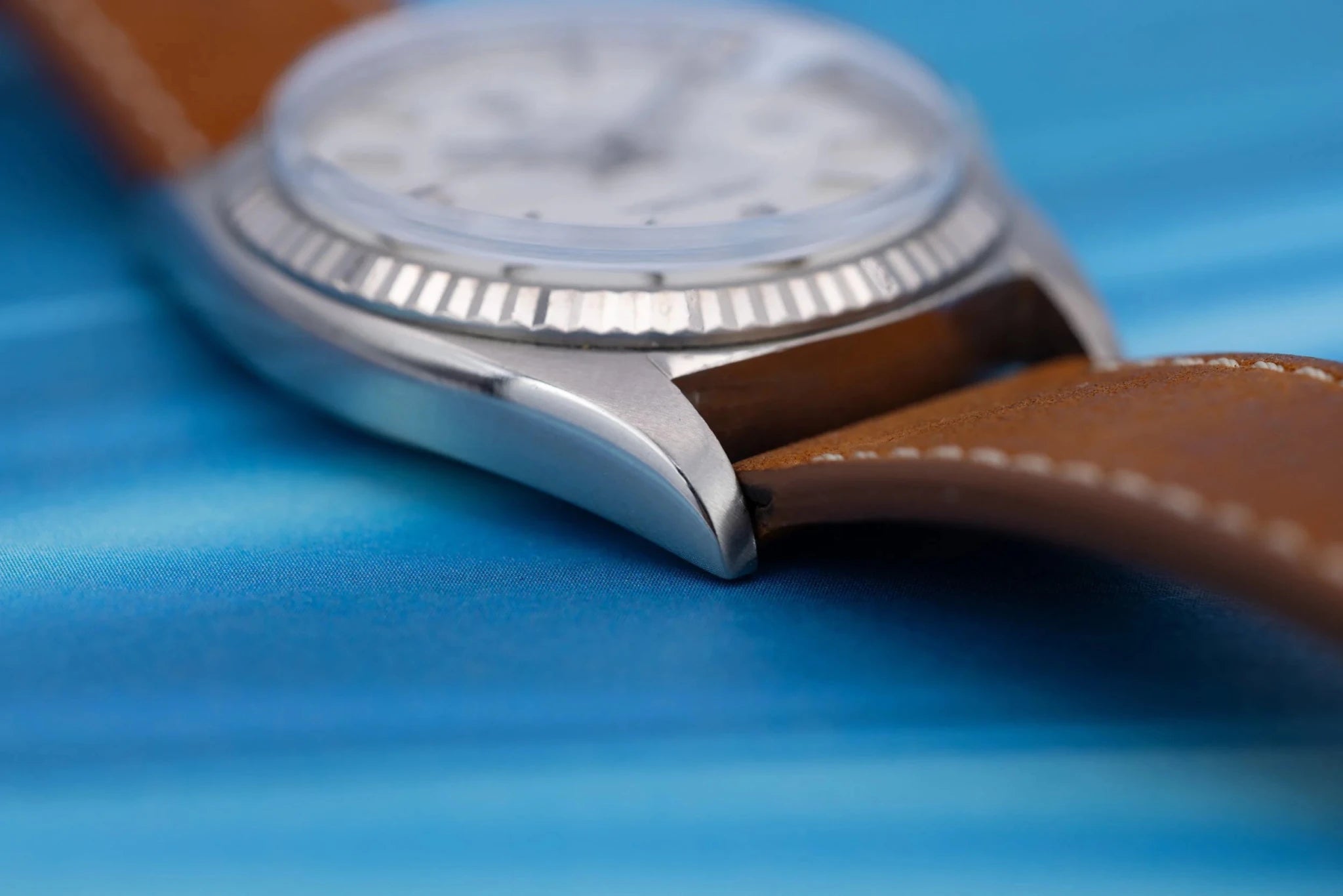 1972 Rolex Day-Date Ref. 1803/9 | 18K White Gold | Silver Linen Dial - Sierra Time Co