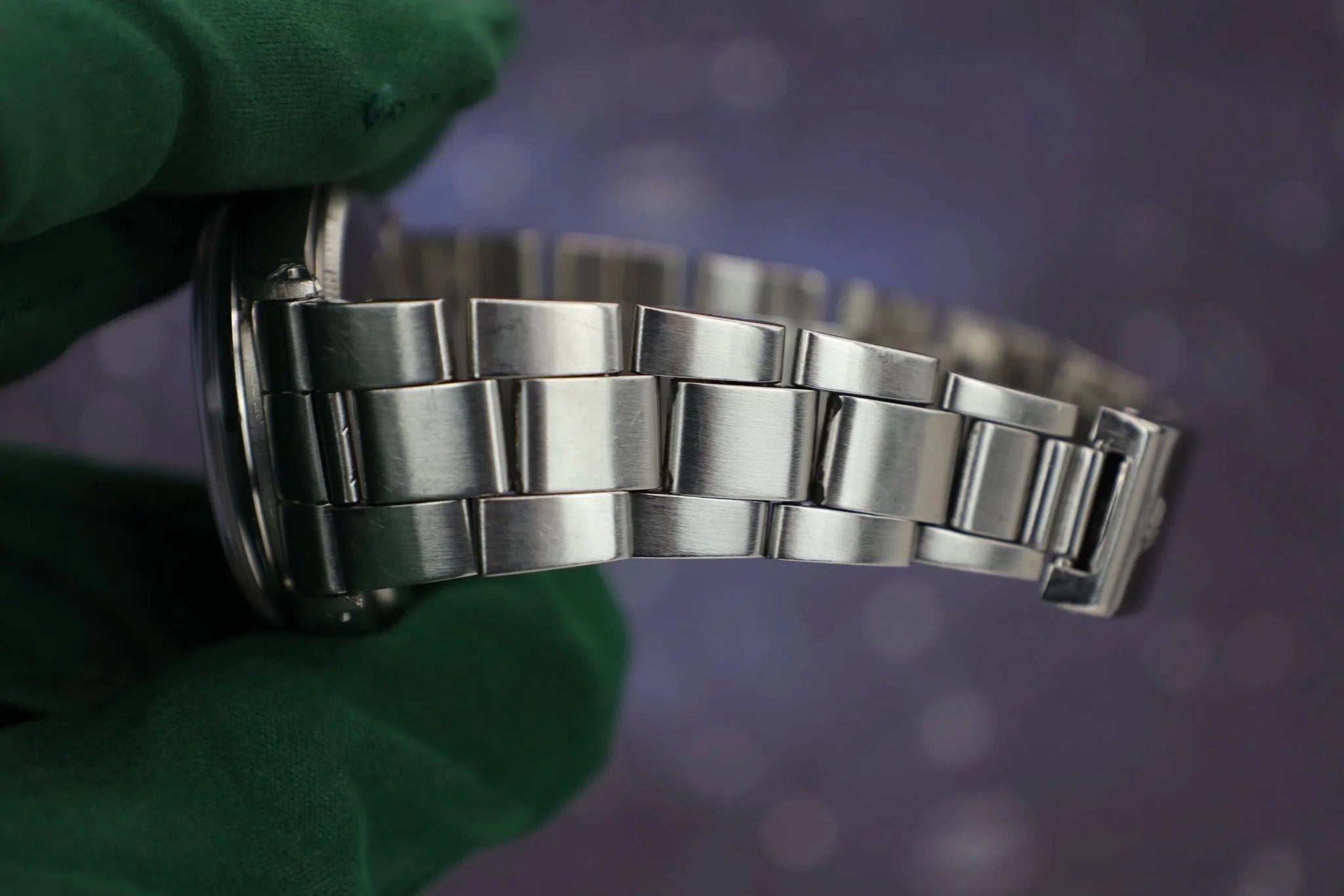 1972 Rolex Oyster Perpetual Ref. 1003 | Silver Linen Dial - Sierra Time Co