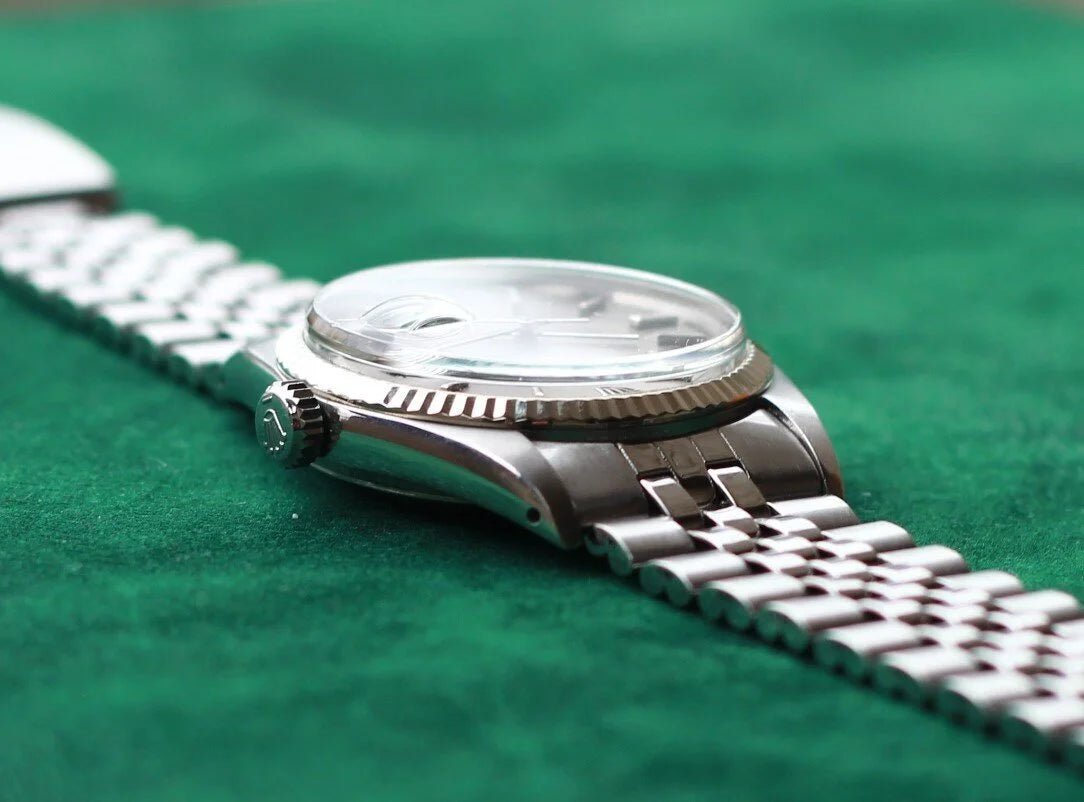 1973 Rolex DateJust 1601 Grey Ghost Sigma Dial - Sierra Time Co