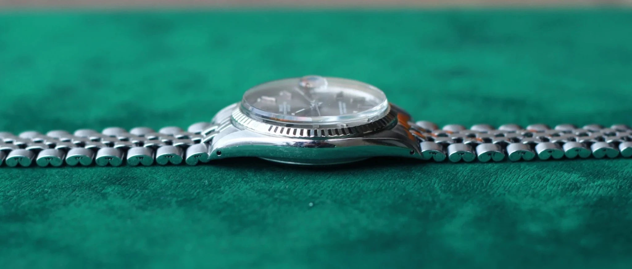 1973 Rolex DateJust 1601 Grey Ghost Sigma Dial - Sierra Time Co