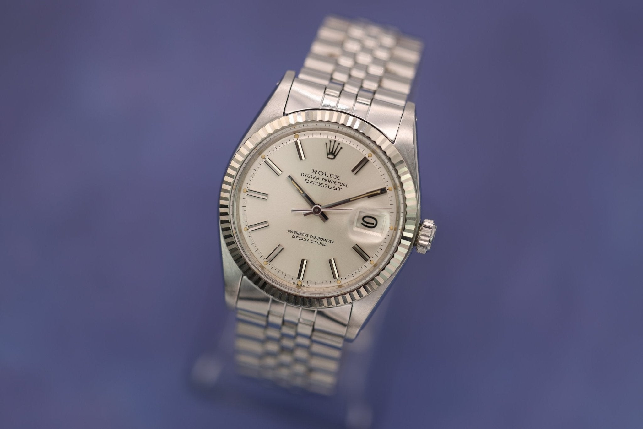 1973 Rolex Datejust Ref. 1601 | Excellent Condition | Silver Dial - Sierra Time Co