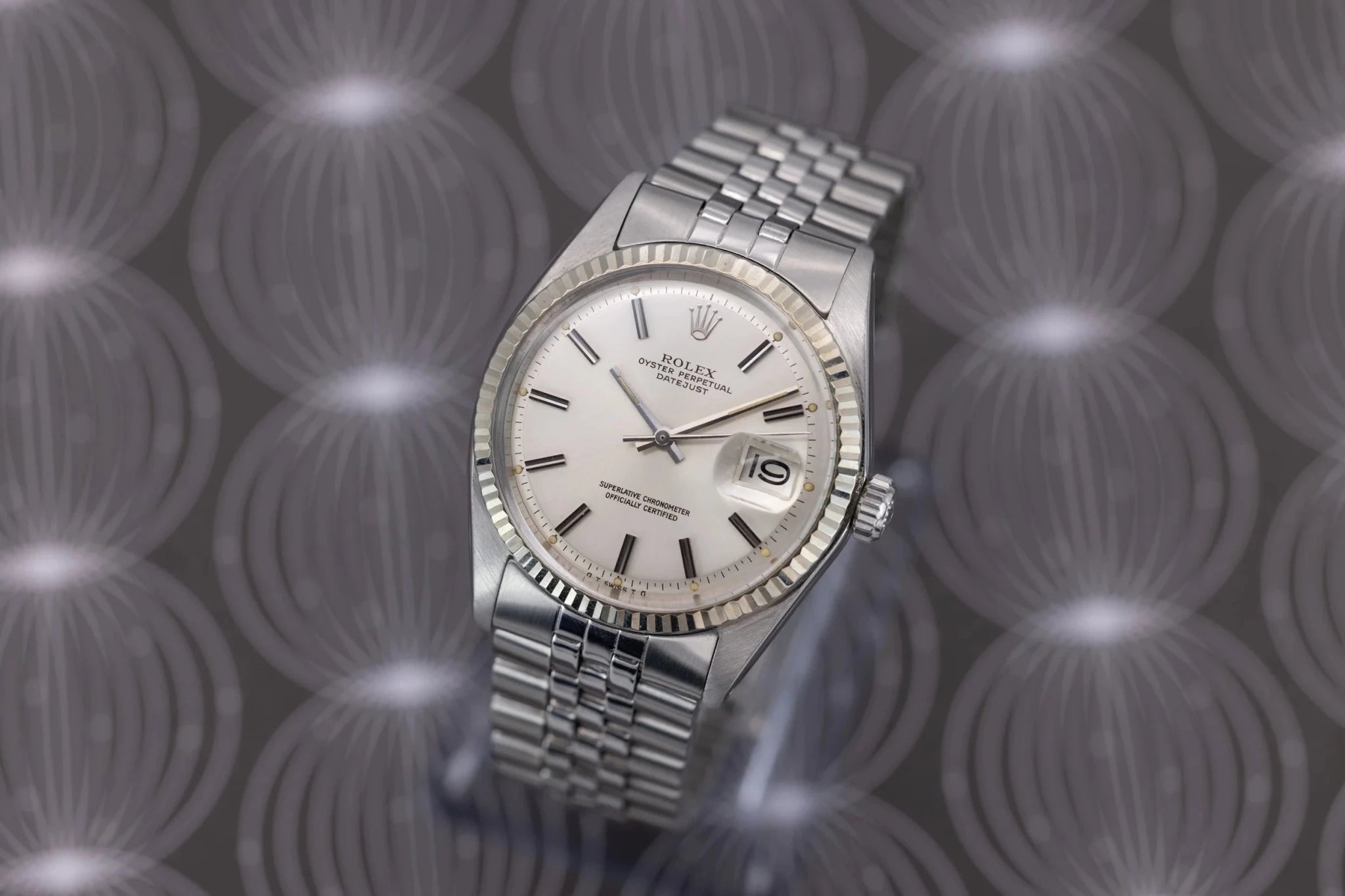 1973 Rolex Datejust Ref. 1601 | Silver Dial | Box and Papers - Sierra Time Co