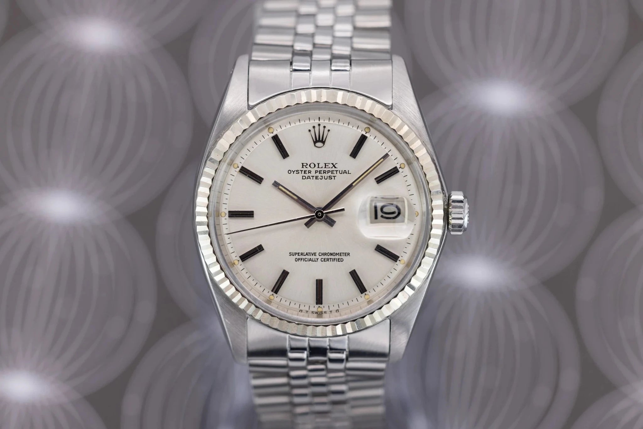 1973 Rolex Datejust Ref. 1601 | Silver Dial | Box and Papers - Sierra Time Co
