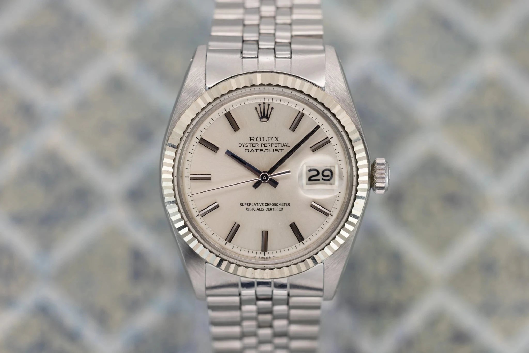 1973 Rolex Datejust Ref. 1601 | Silver Non-Lume Dial | Mint Condition - Sierra Time Co