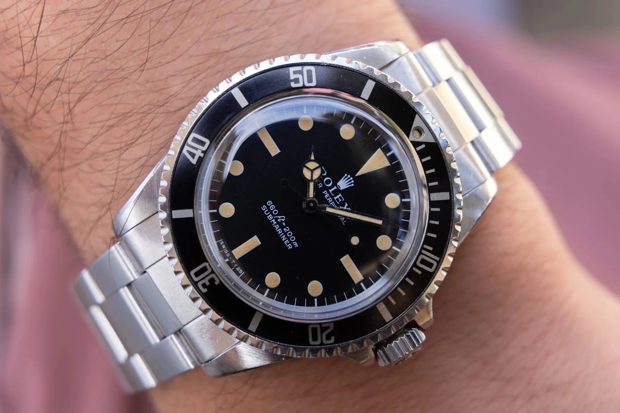 1973 Rolex Submariner Ref. 5513 | Serif Dial - Sierra Time Co