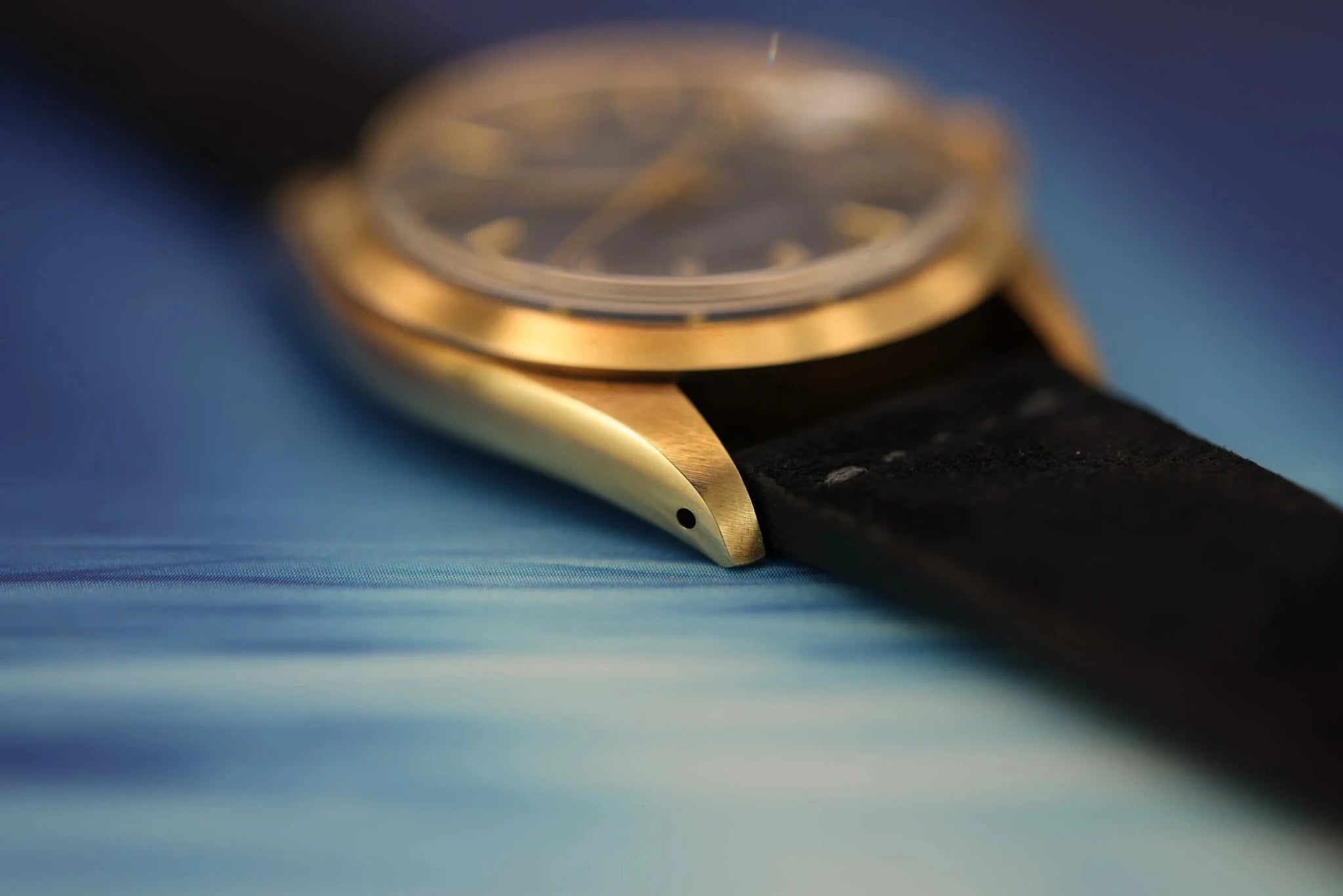 1974 Rolex Date Ref. 1500 | Blue Mosaic Dial | 14K Yellow Gold - Sierra Time Co