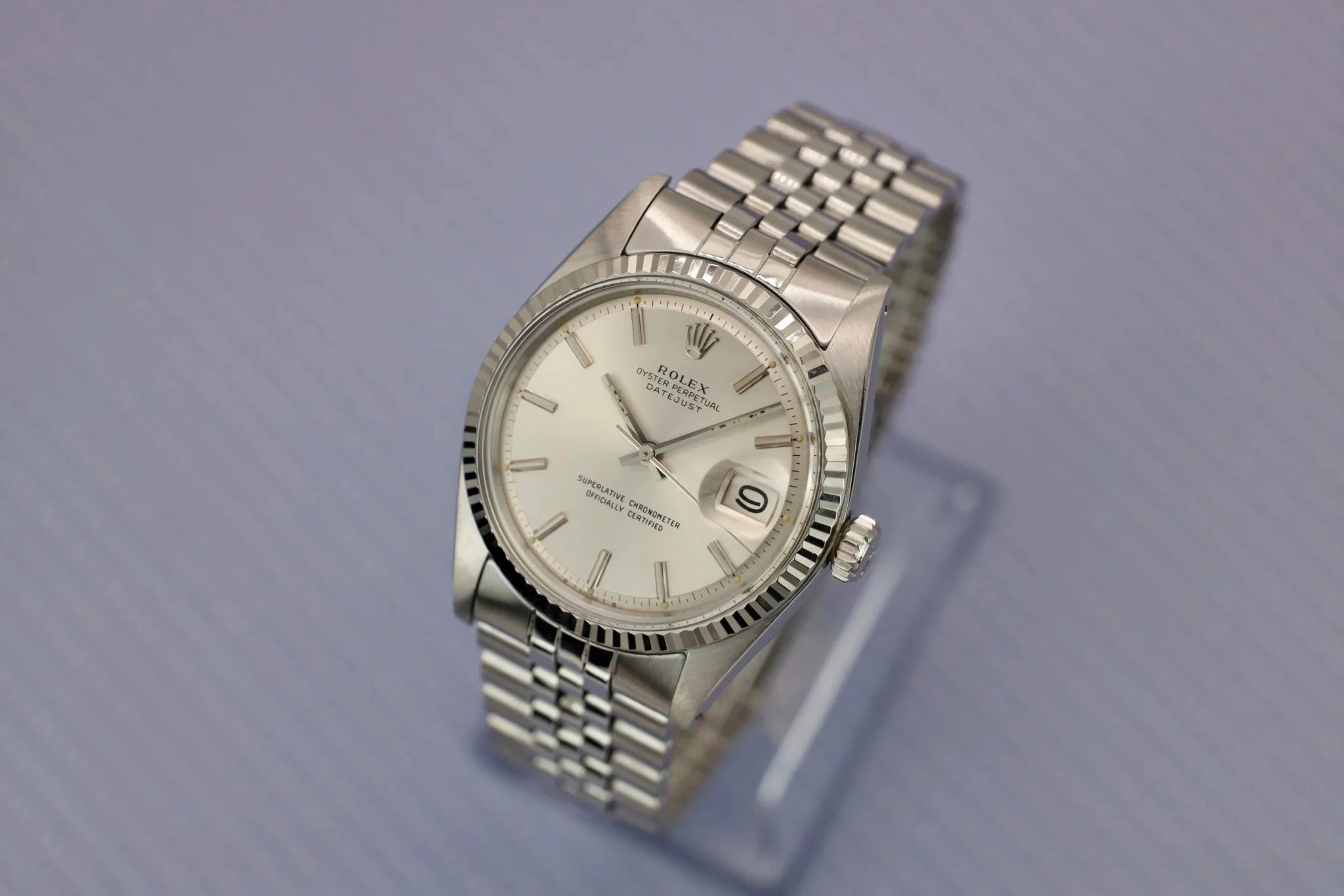 1974 Rolex Datejust Ref. 1601 | Silver Sigma Dial - Sierra Time Co