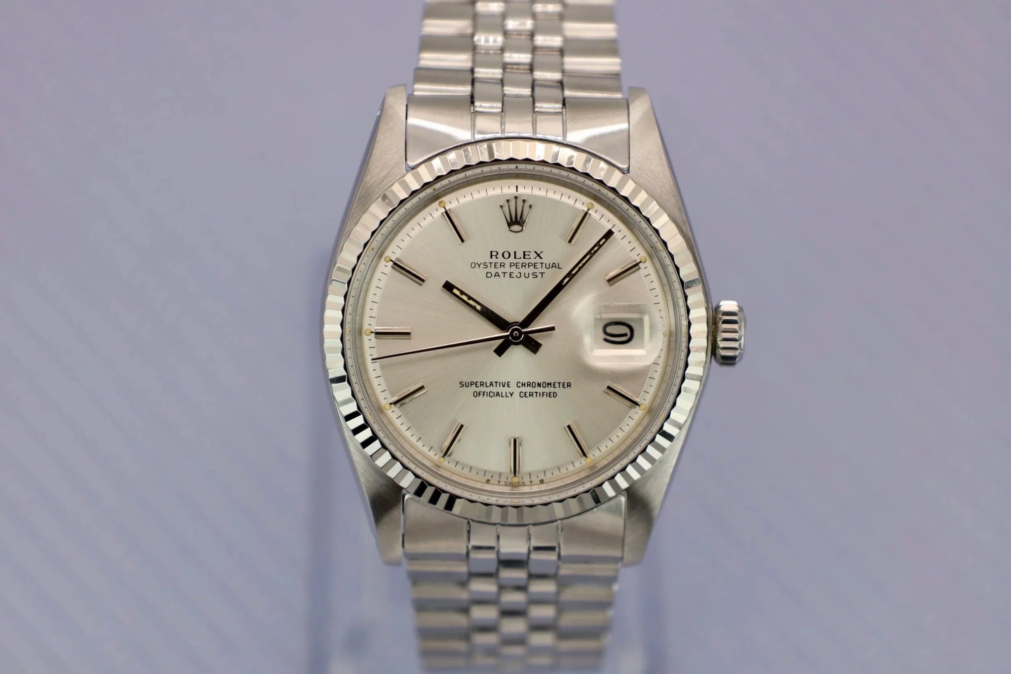 1974 Rolex Datejust Ref. 1601 | Silver Sigma Dial - Sierra Time Co