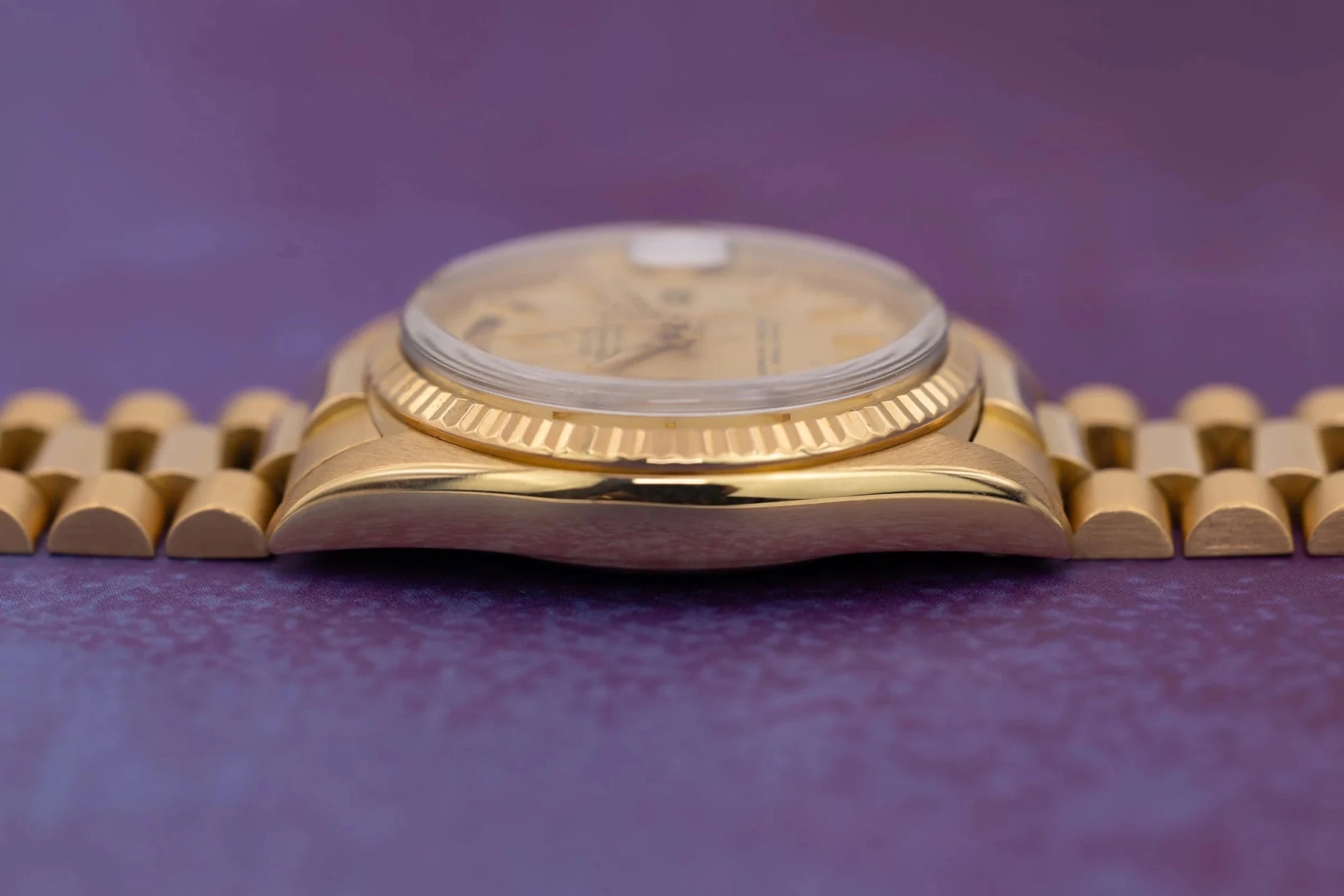 1974 Rolex Day-Date Ref. 1803 | 18K Yellow Gold | Champagne Dial - Sierra Time Co