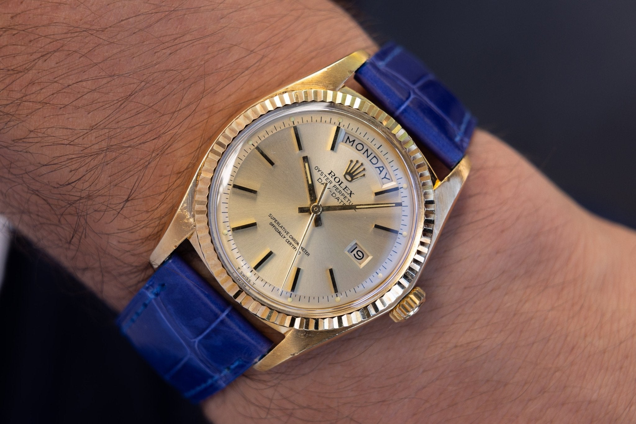 1974 Rolex Day-Date Ref. 1803 | Champagne Dial - Sierra Time Co