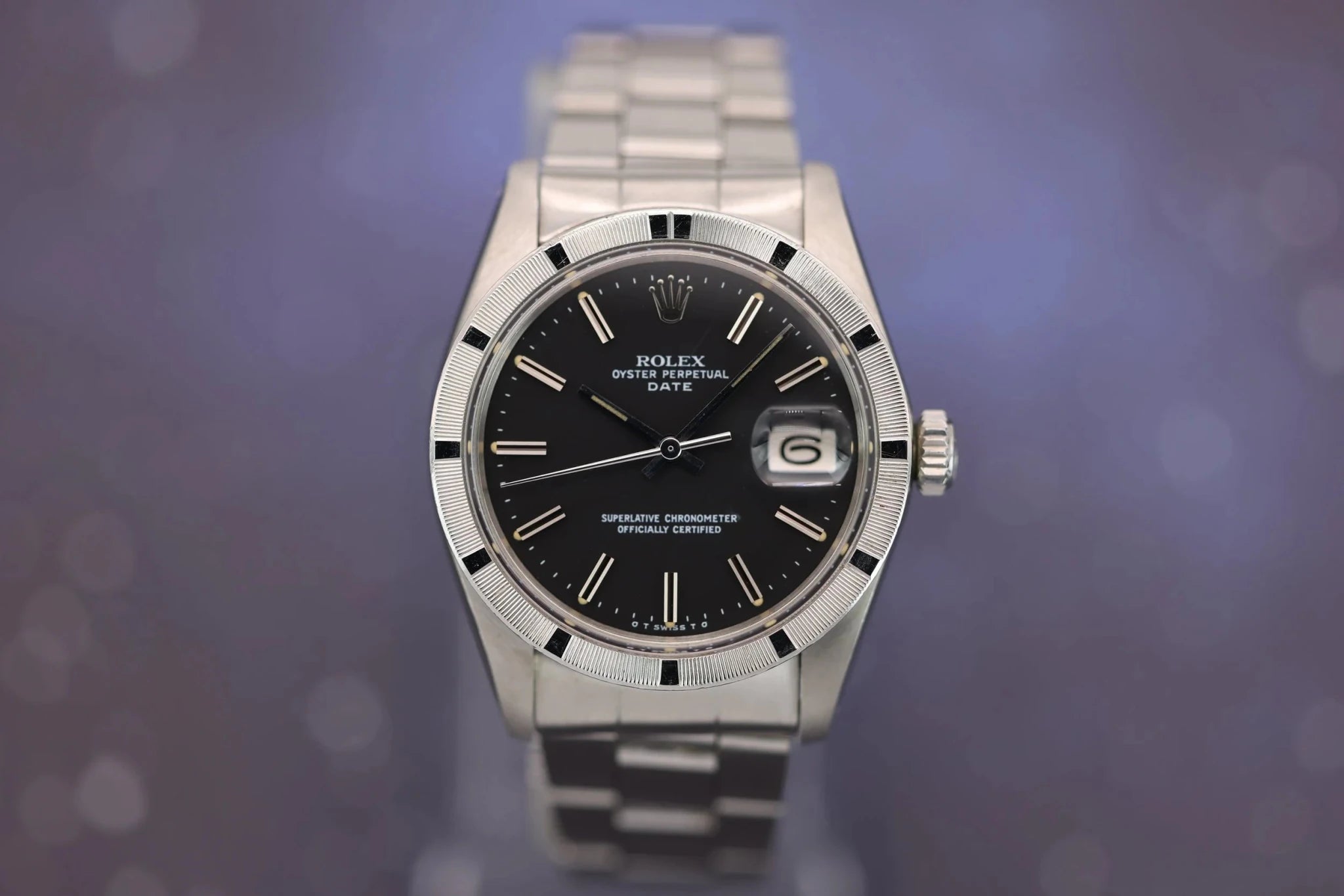 1975 Rolex Date Ref. 1501 | Matte Black Dial - Sierra Time Co