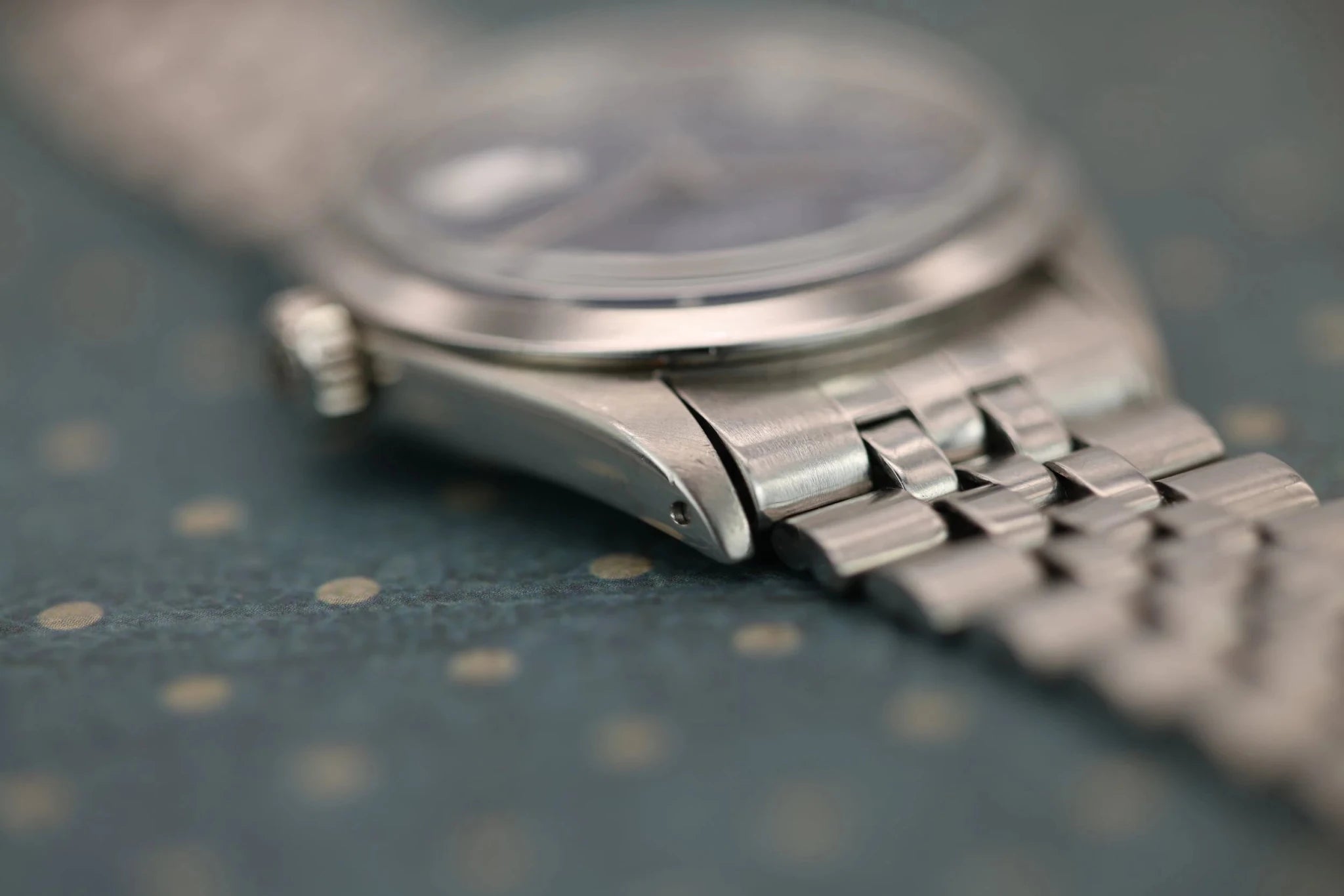 1975 Rolex Datejust Ref. 1600 | Blue Buckley Dial - Sierra Time Co