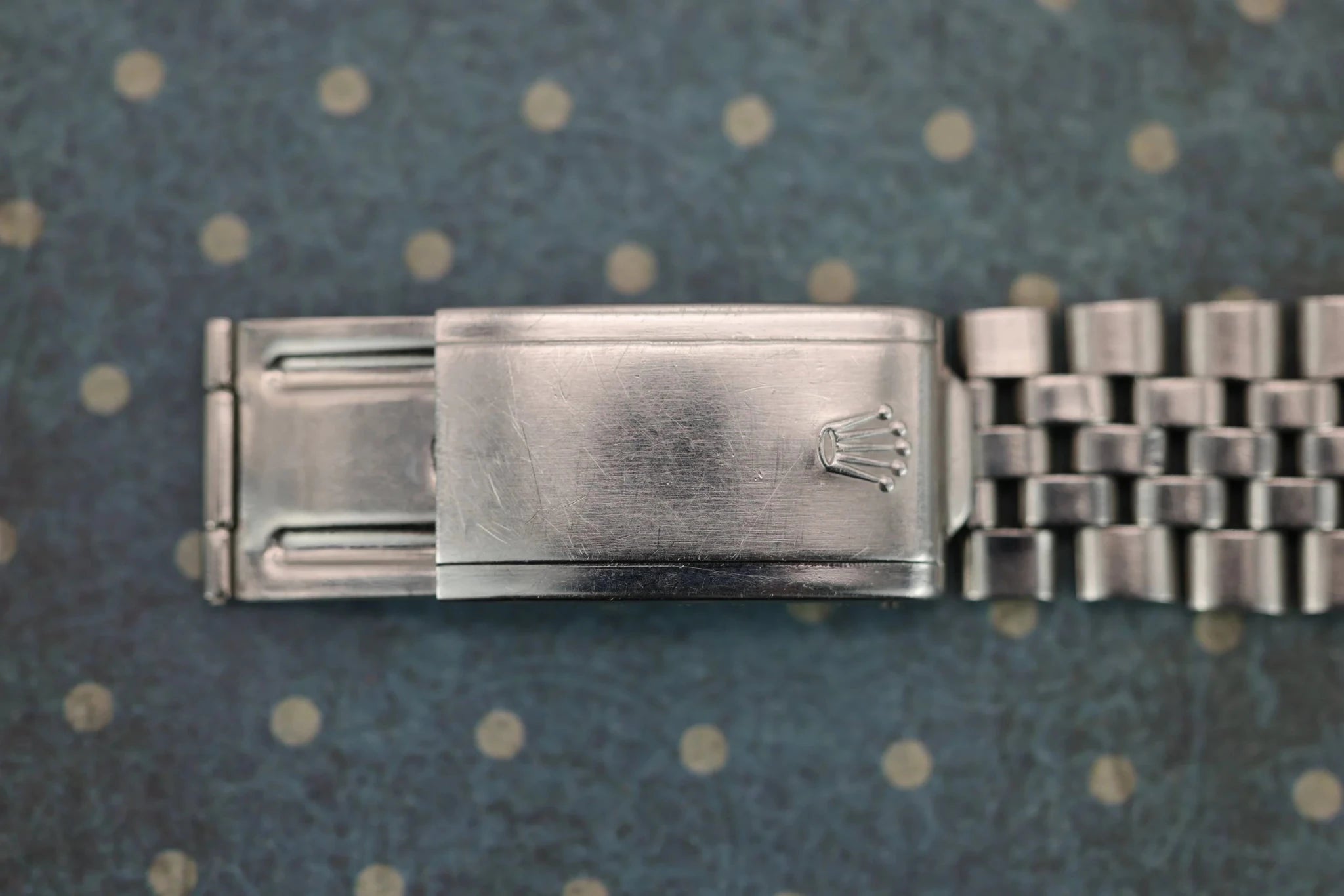 1975 Rolex Datejust Ref. 1600 | Blue Buckley Dial - Sierra Time Co