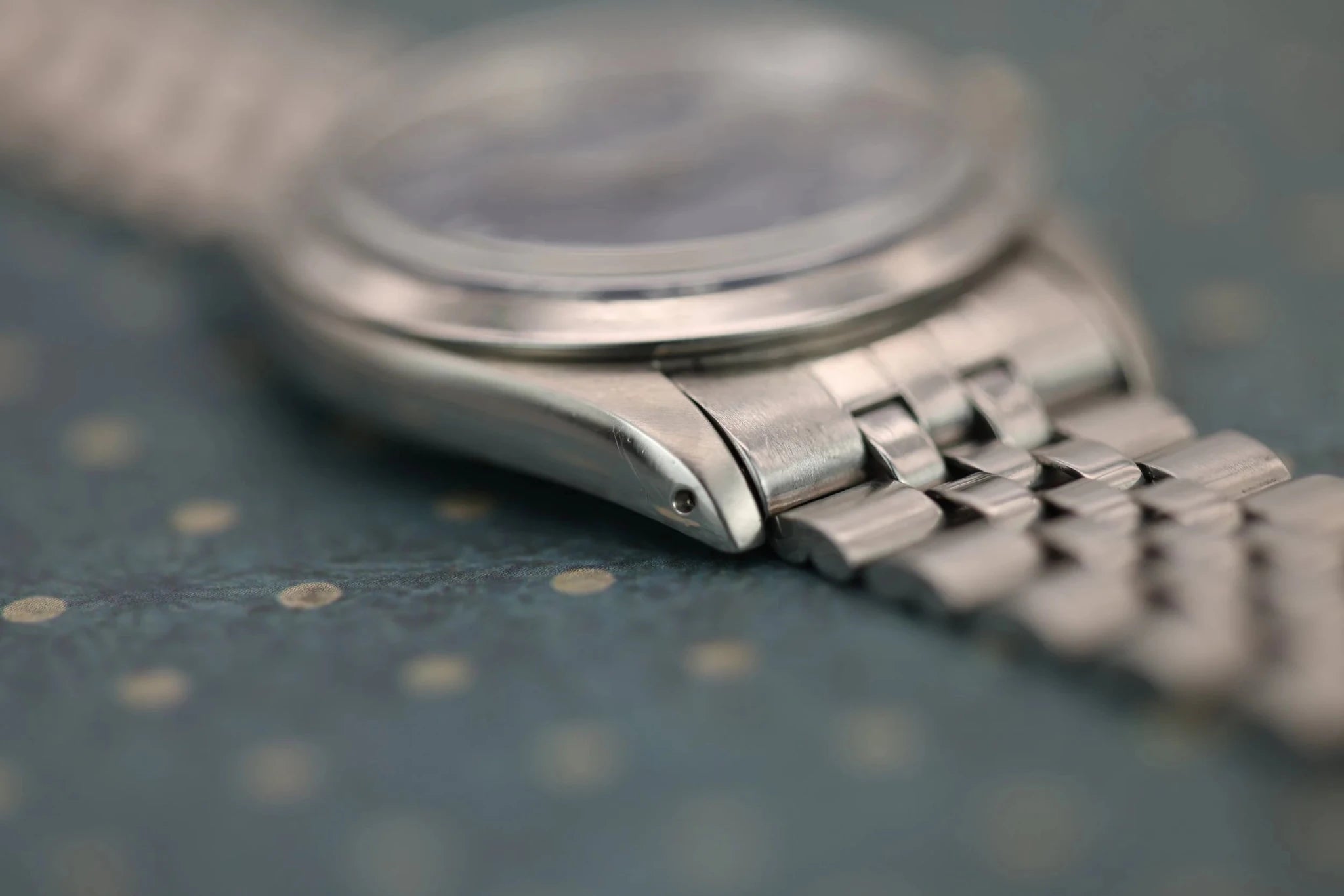 1975 Rolex Datejust Ref. 1600 | Blue Buckley Dial - Sierra Time Co