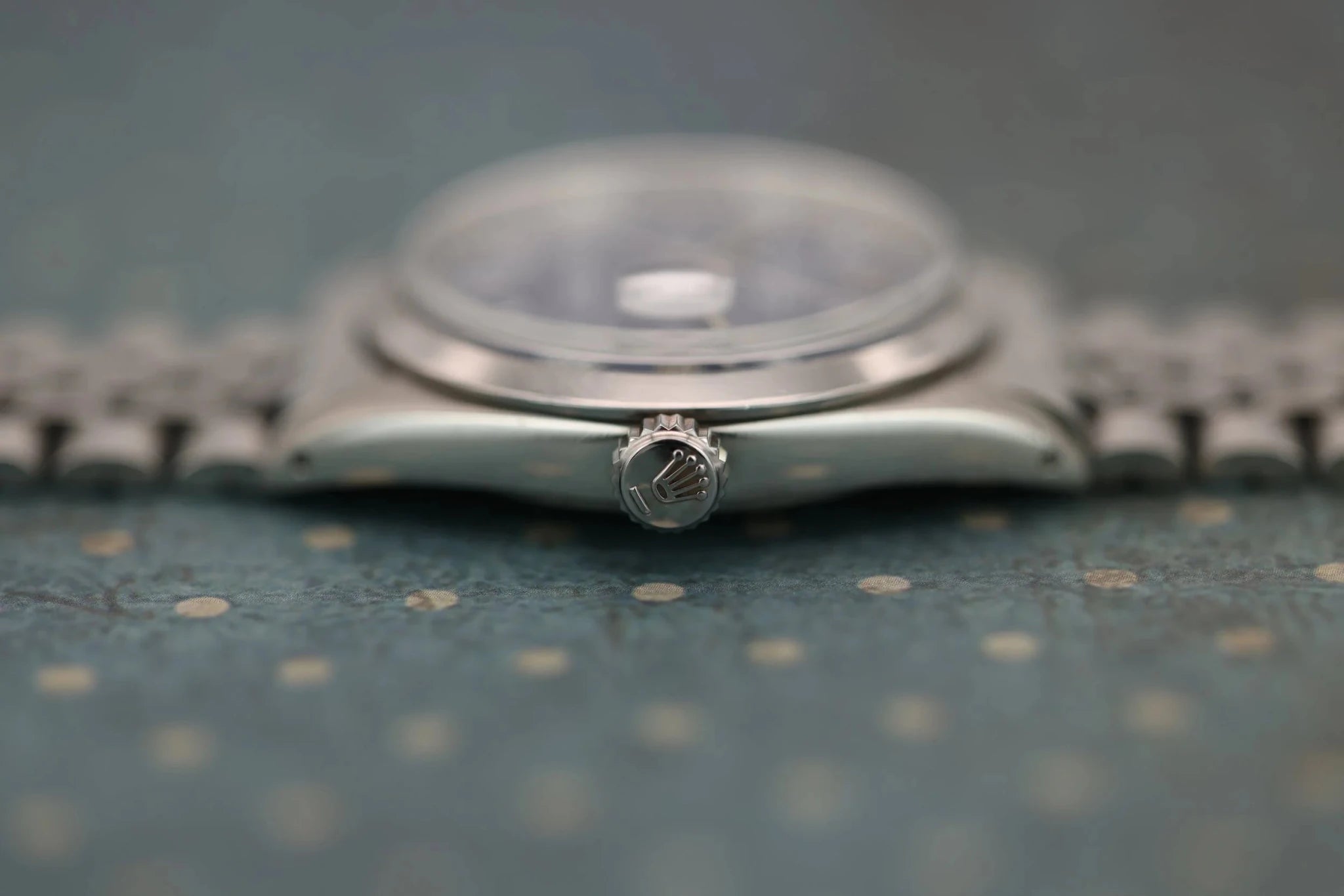 1975 Rolex Datejust Ref. 1600 | Blue Buckley Dial - Sierra Time Co