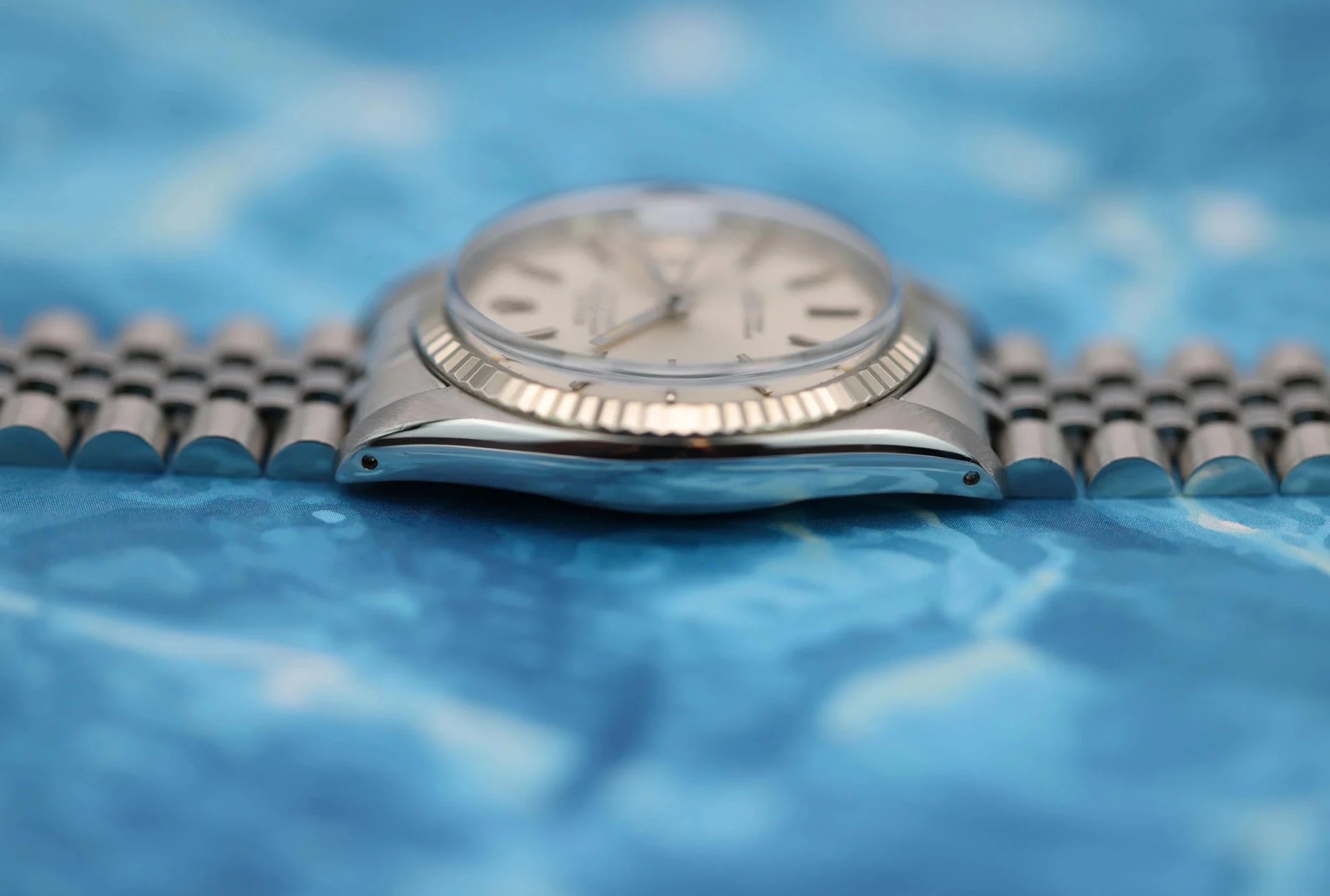 1976 Datejust Ref. 16014 | Silver Chapter Ring Dial - Sierra Time Co