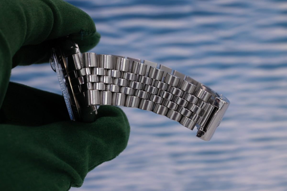 1976 Rolex Datejust Ref. 1601 | Blue Dial | Box and Papers - Sierra Time Co