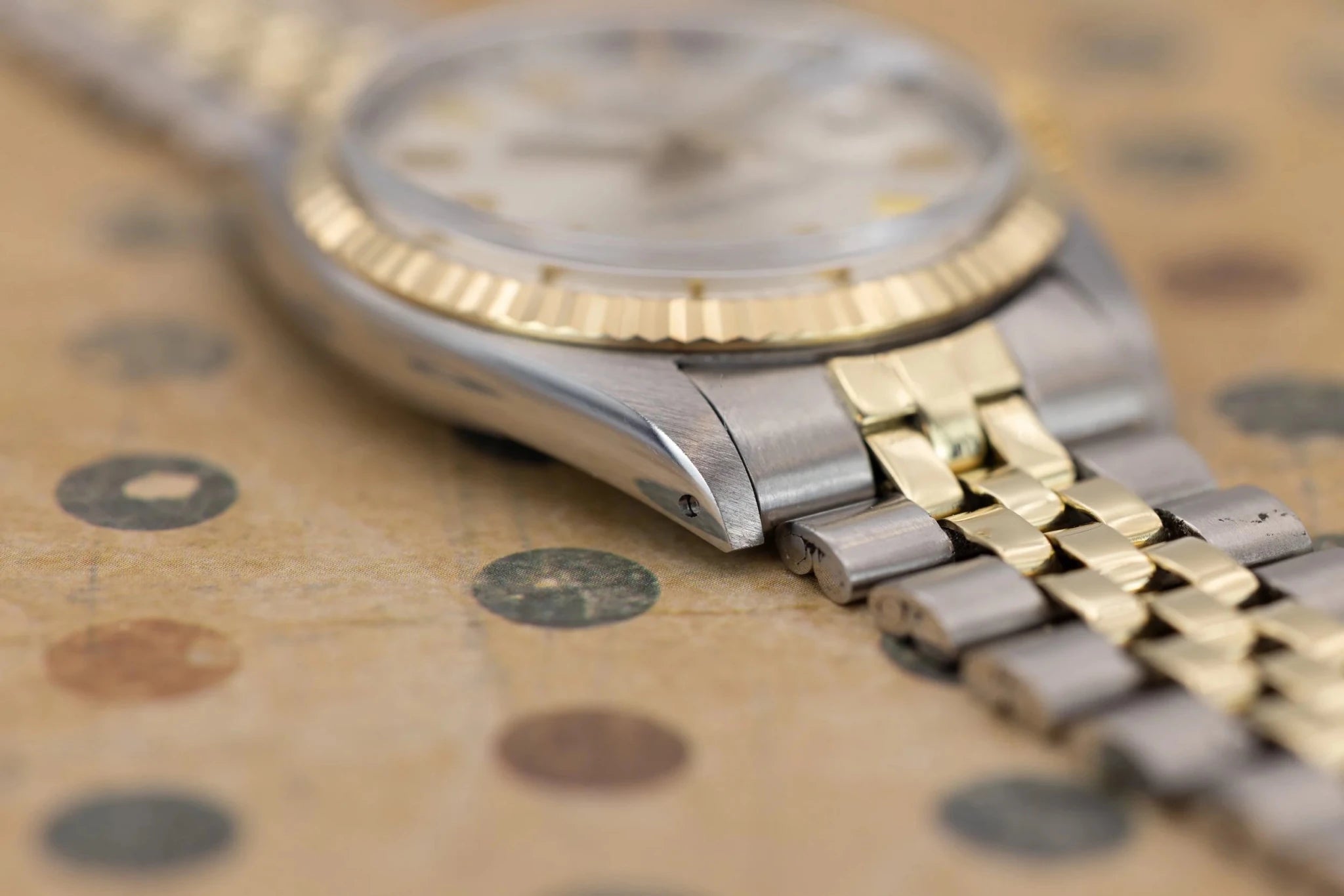 1976 Rolex Datejust Ref. 1601 | Two-Tone | Silver Dial - Sierra Time Co