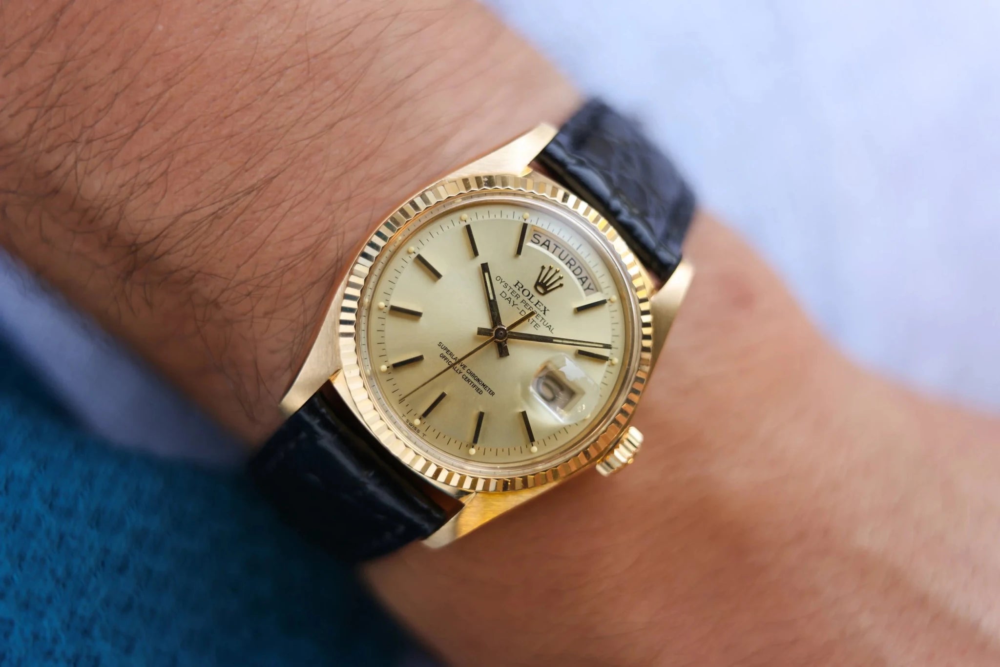 1976 Rolex Day-Date Ref. 1803 | Champagne Dial - Sierra Time Co