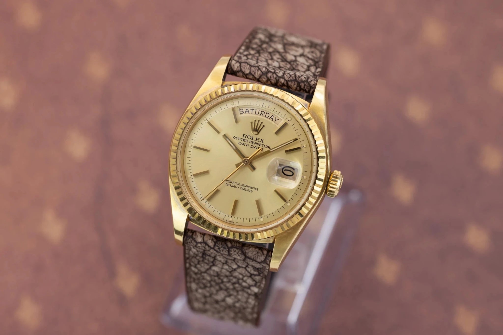 1976 Rolex Day-Date Ref. 1803 | Champagne Dial | Unpolished - Sierra Time Co