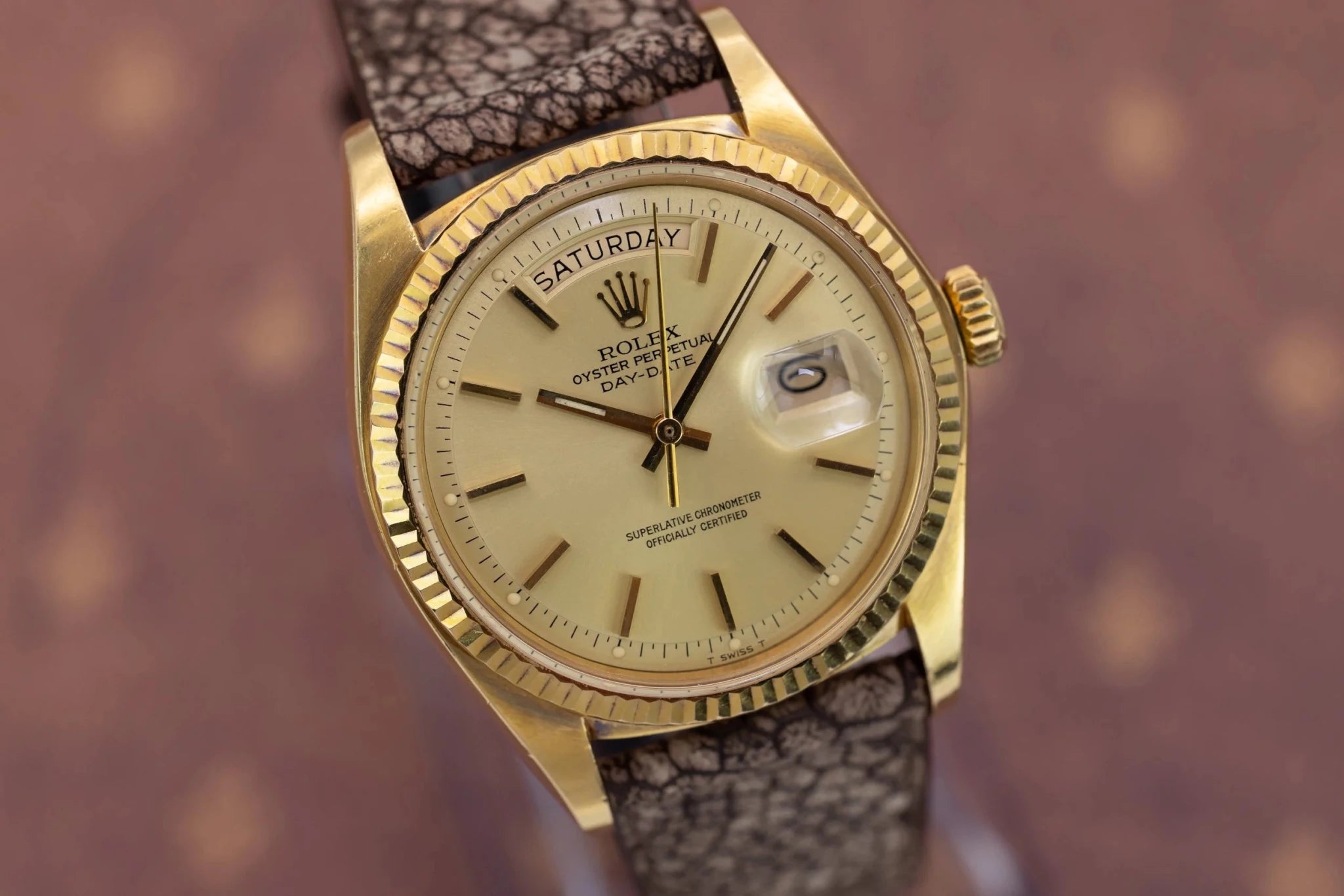 1976 Rolex Day-Date Ref. 1803 | Champagne Dial | Unpolished - Sierra Time Co