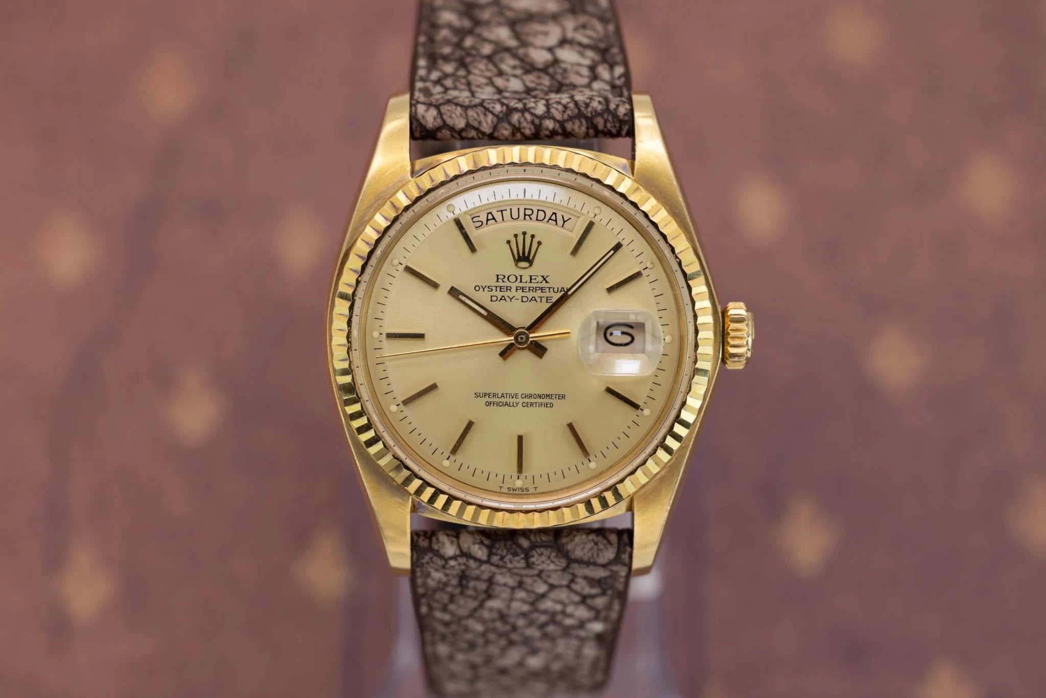 1976 Rolex Day-Date Ref. 1803 | Champagne Dial | Unpolished - Sierra Time Co