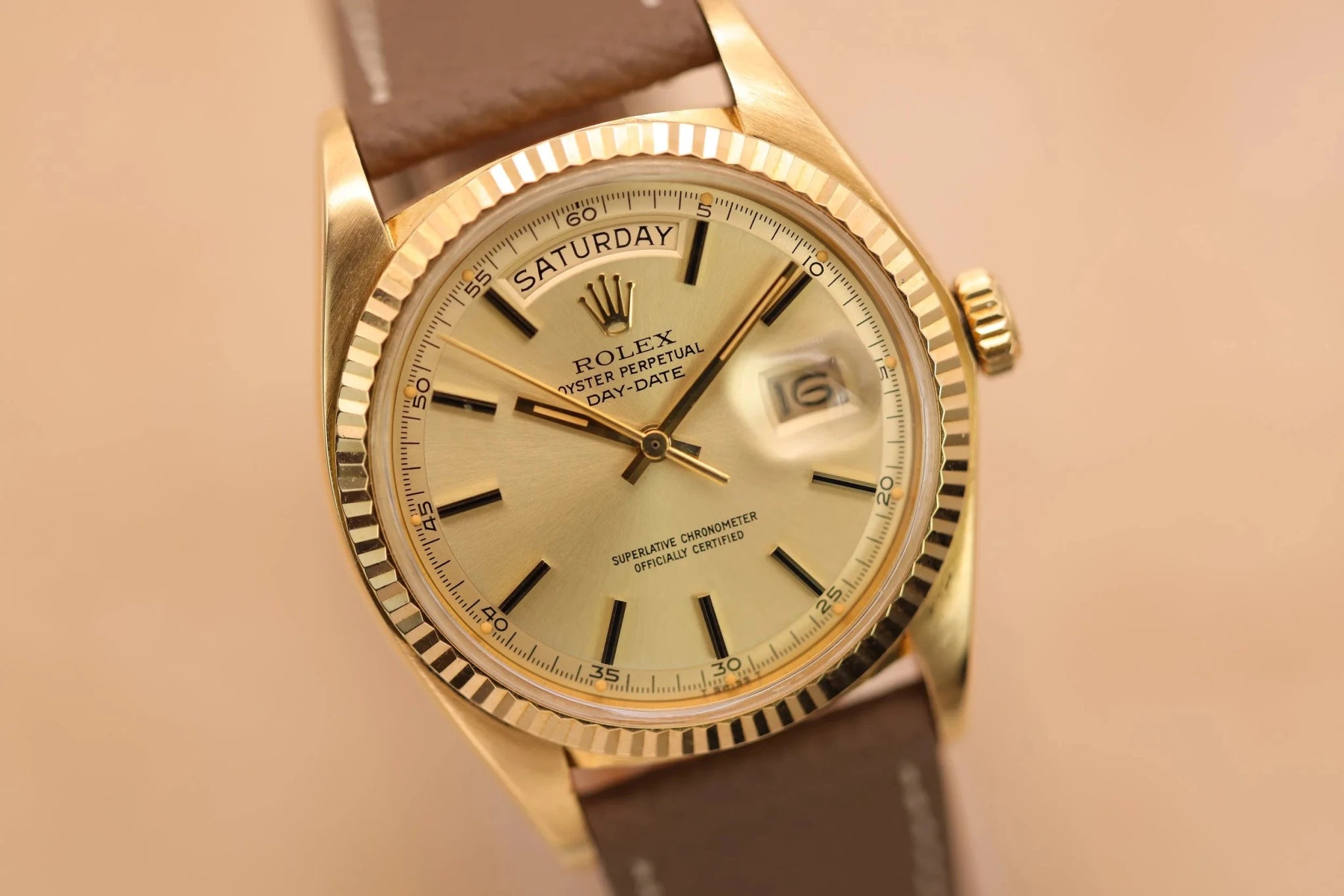 1976 Rolex Day-Date Ref. 1803 | Chapter Ring Dial - Sierra Time Co
