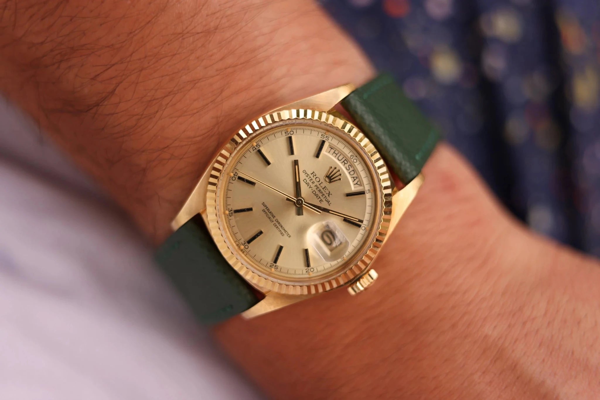 1976 Rolex Day-Date Ref. 1803 | Minute Track Dial - Sierra Time Co