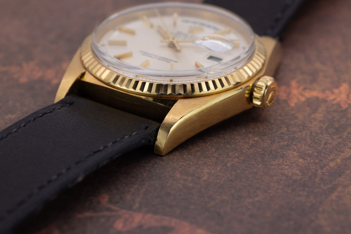 1976 Rolex Day-Date Ref. 1803 | Silver Dial | Italian Day Disk - Sierra Time Co