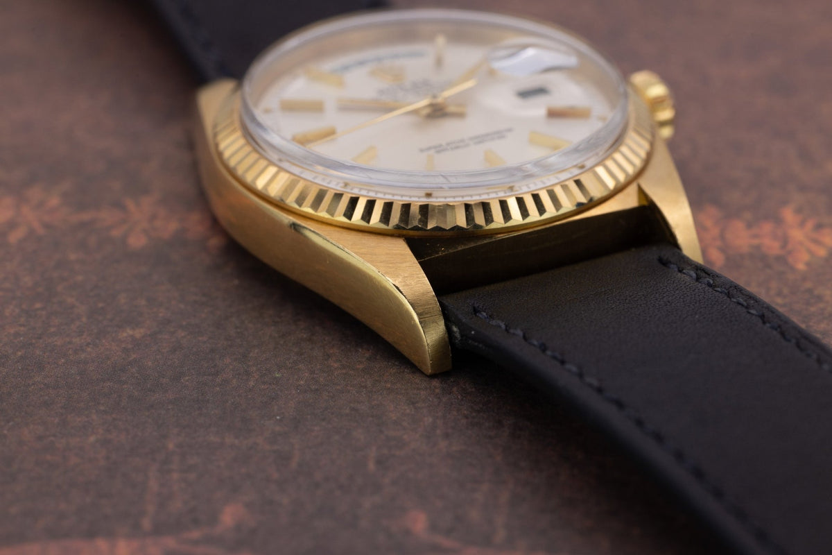 1976 Rolex Day-Date Ref. 1803 | Silver Dial | Italian Day Disk - Sierra Time Co