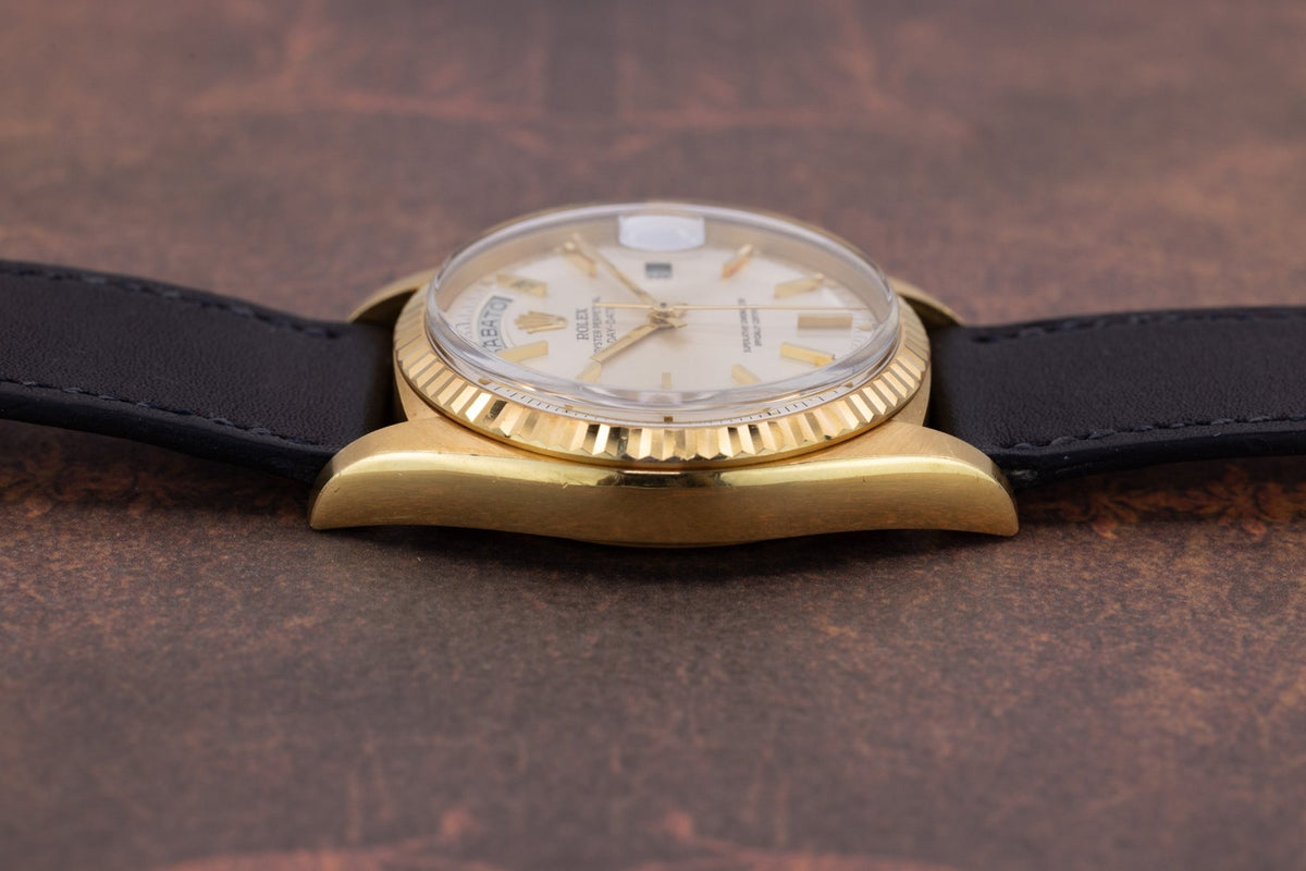 1976 Rolex Day-Date Ref. 1803 | Silver Dial | Italian Day Disk - Sierra Time Co