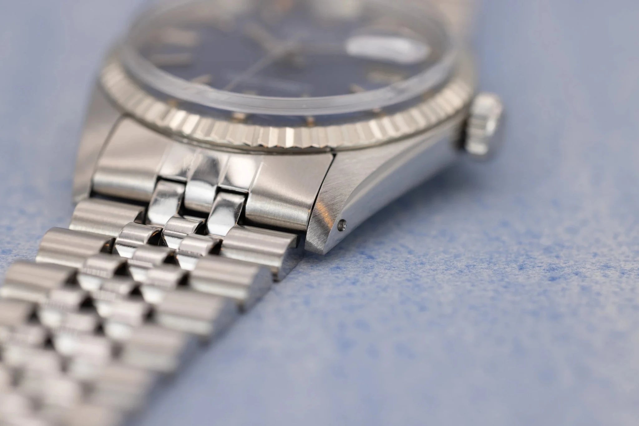 1977 Rolex Datejust Ref. 1601 | Tropical Blue Dial - Sierra Time Co
