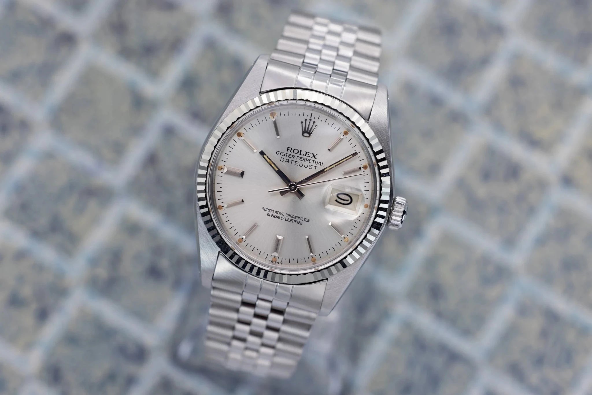 1977 Rolex Datejust Ref. 16014 | Silver Dial - Sierra Time Co