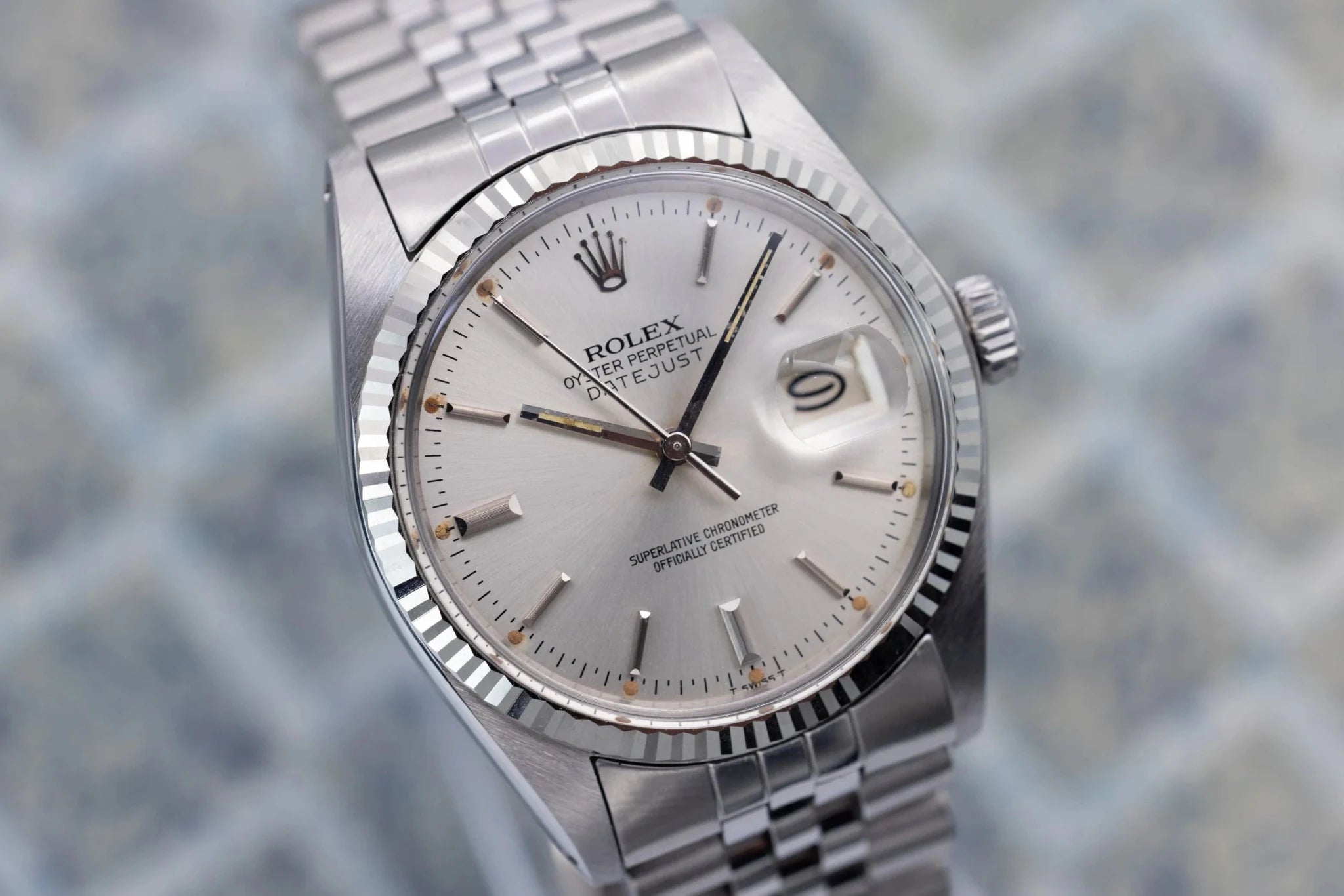 1977 Rolex Datejust Ref. 16014 | Silver Dial - Sierra Time Co