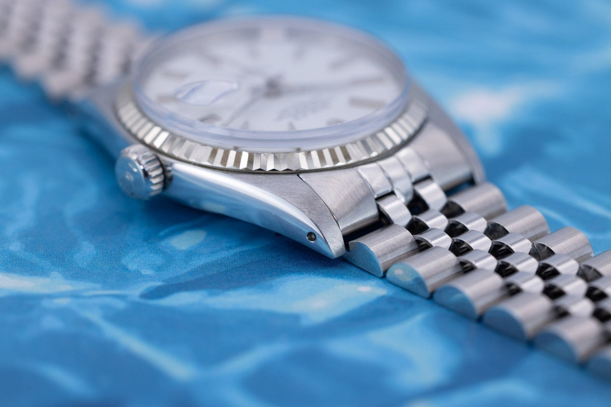1977 Rolex Datejust Ref. 16014 | White Dial - Sierra Time Co