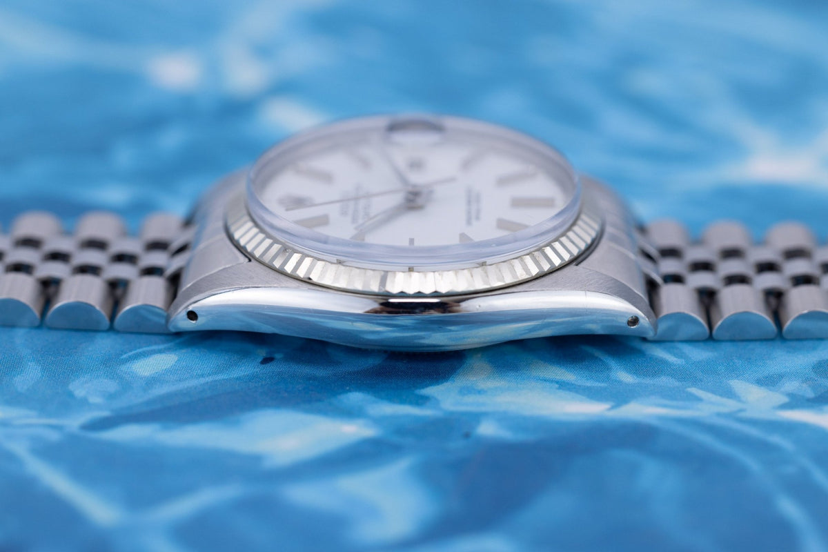 1977 Rolex Datejust Ref. 16014 | White Dial - Sierra Time Co