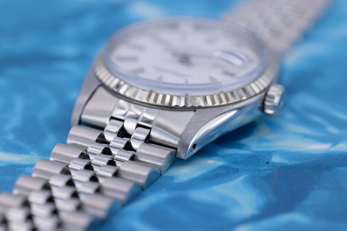 1977 Rolex Datejust Ref. 16014 | White Dial - Sierra Time Co