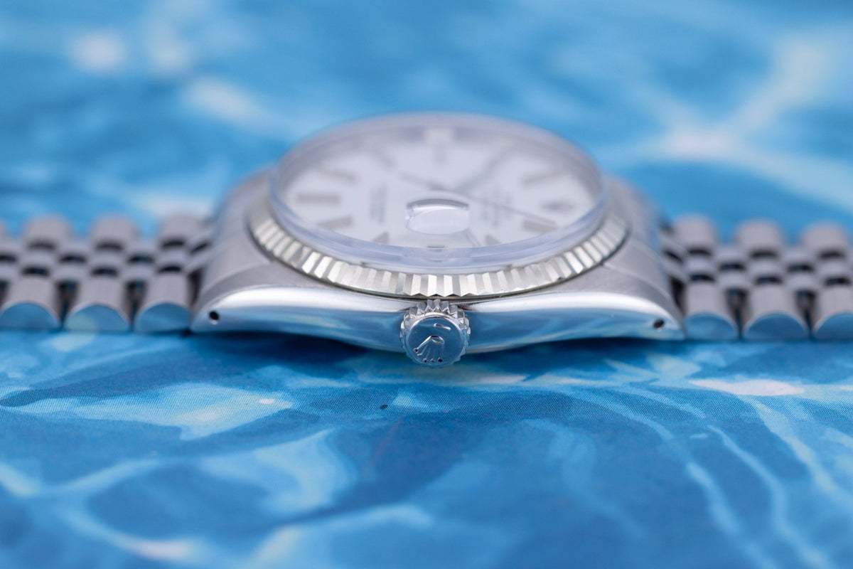1977 Rolex Datejust Ref. 16014 | White Dial - Sierra Time Co