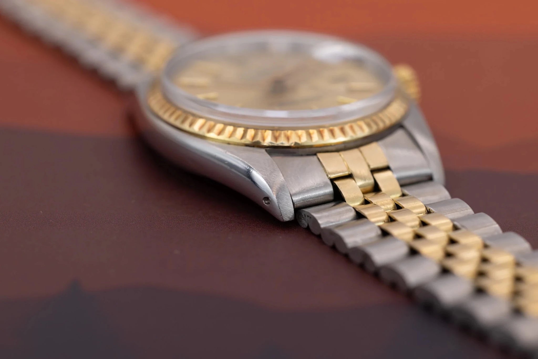 1978 Rolex Datejust Ref. 16013 | Champagne Tritium Dial - Sierra Time Co
