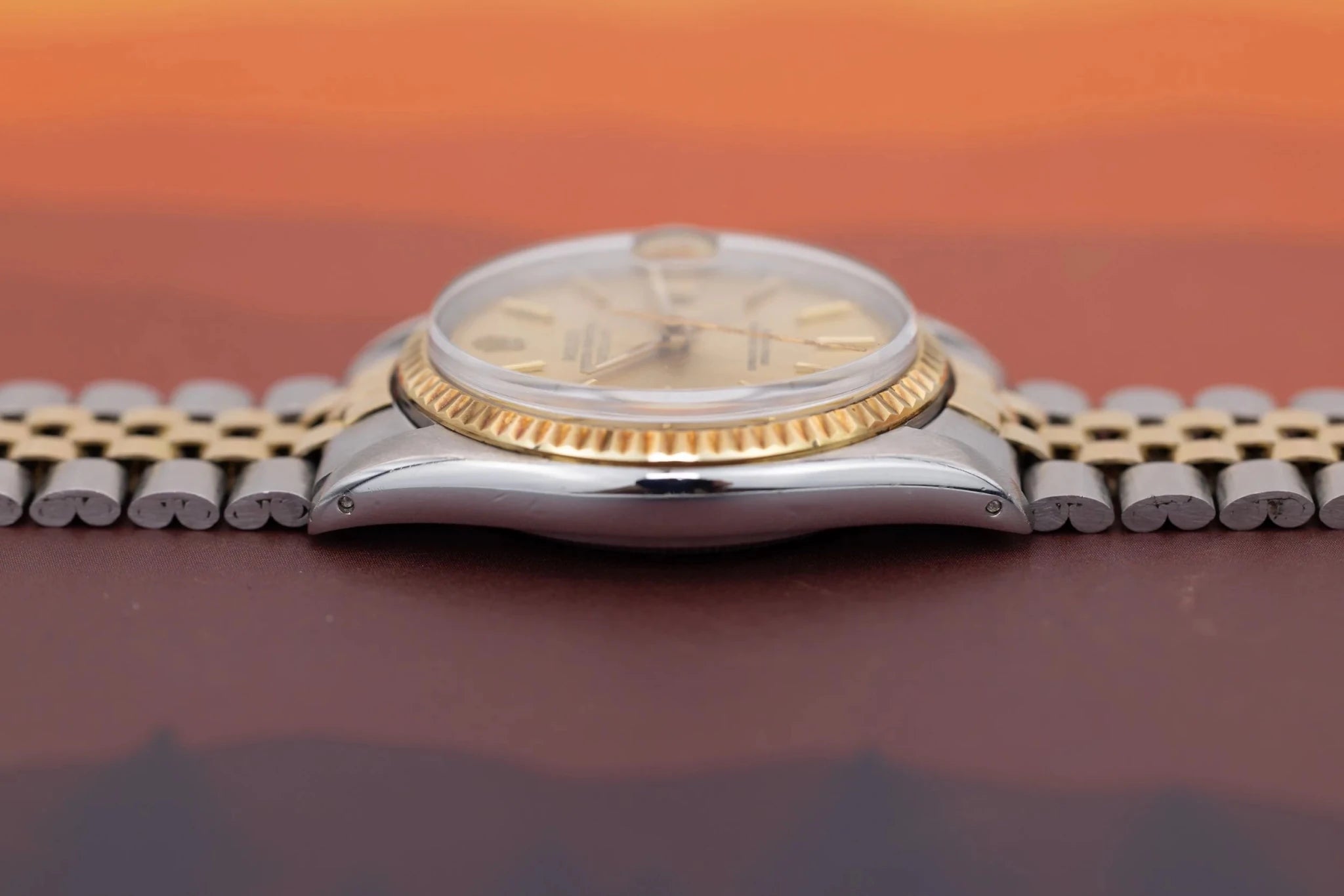 1978 Rolex Datejust Ref. 16013 | Champagne Tritium Dial - Sierra Time Co