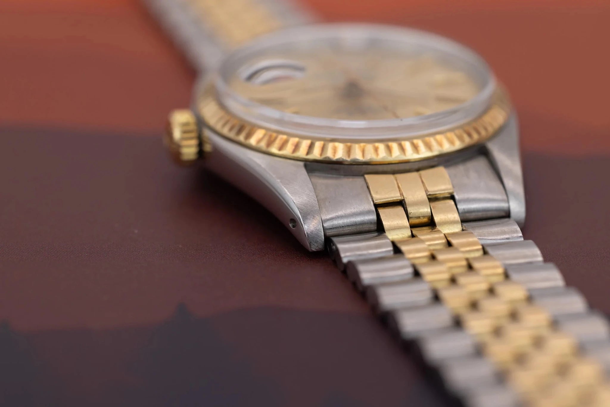 1978 Rolex Datejust Ref. 16013 | Champagne Tritium Dial - Sierra Time Co
