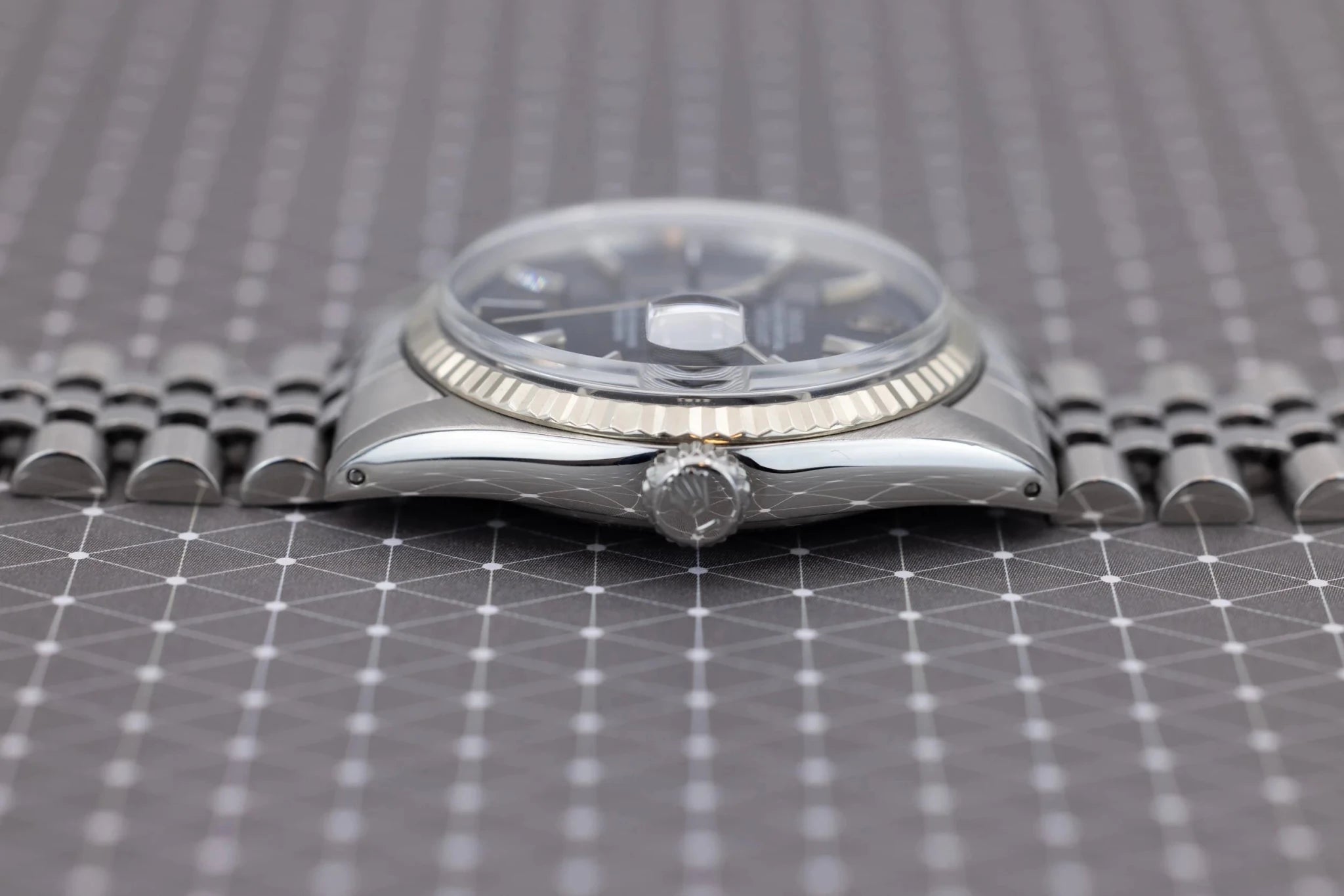 1978 Rolex Datejust Ref. 16014 | Gloss Black Dial - Sierra Time Co