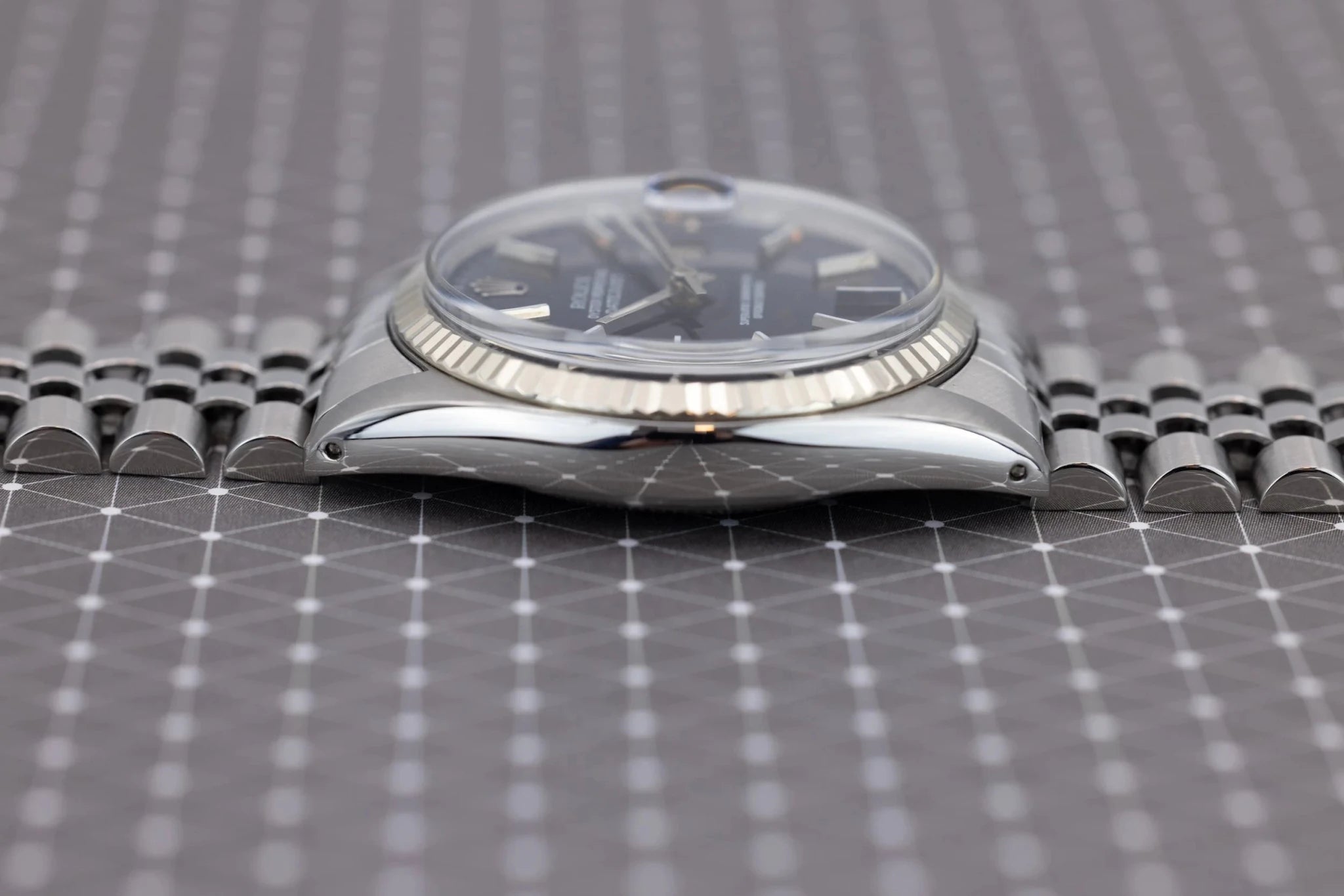 1978 Rolex Datejust Ref. 16014 | Gloss Black Dial - Sierra Time Co