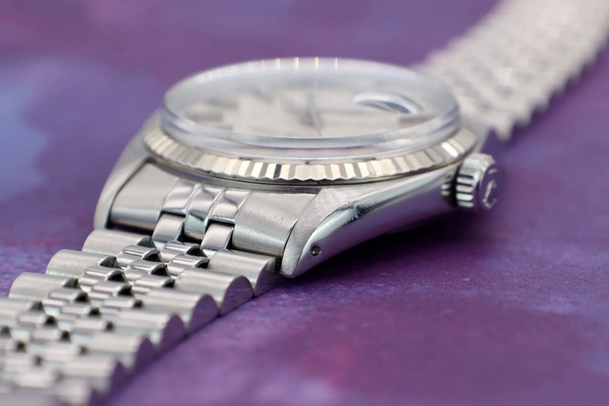 1978 Rolex Datejust Ref. 16014 | Silver Linen Dial - Sierra Time Co