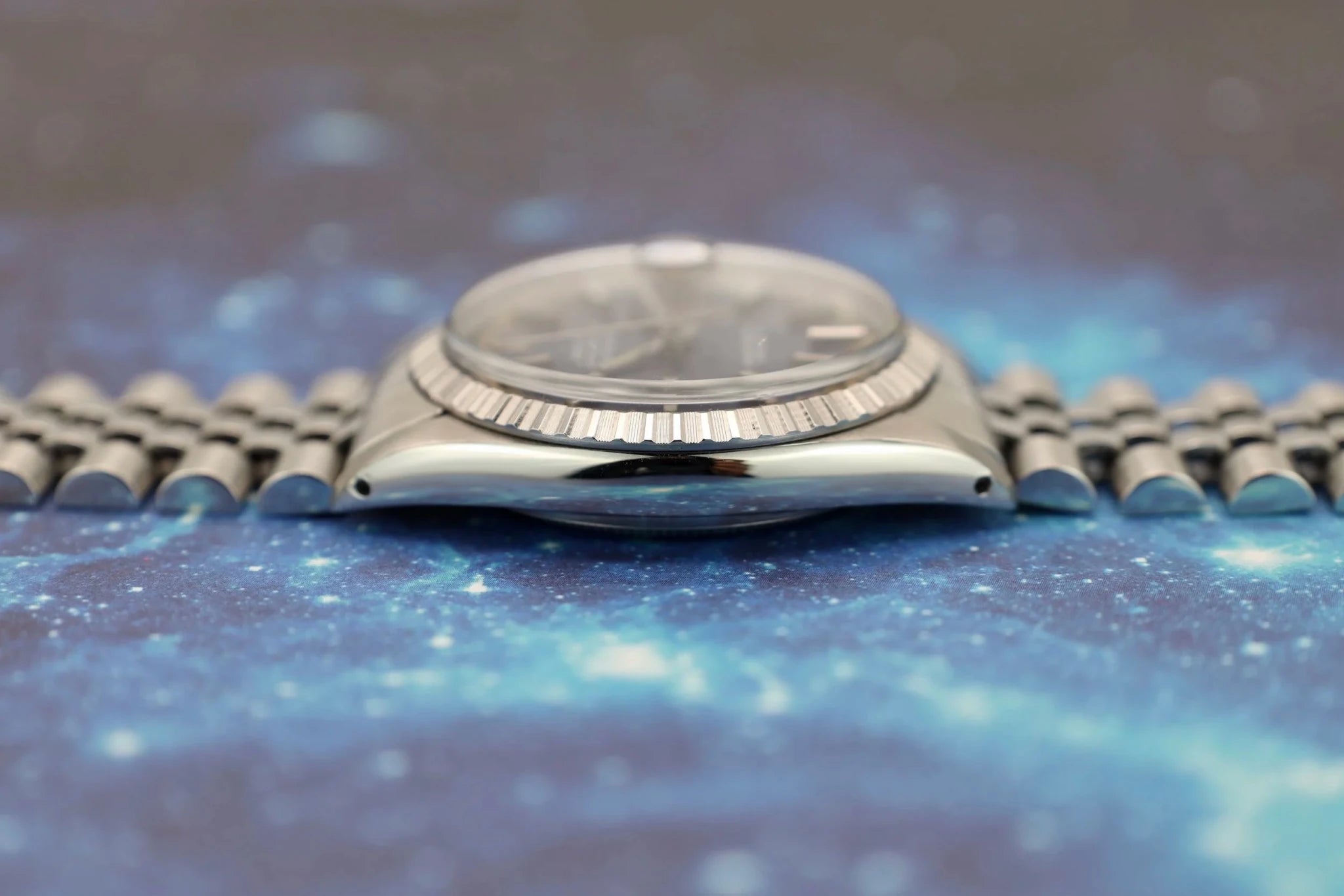 1978 Rolex Datejust Ref. 1603 | Tropical Ring Blue Dial - Sierra Time Co